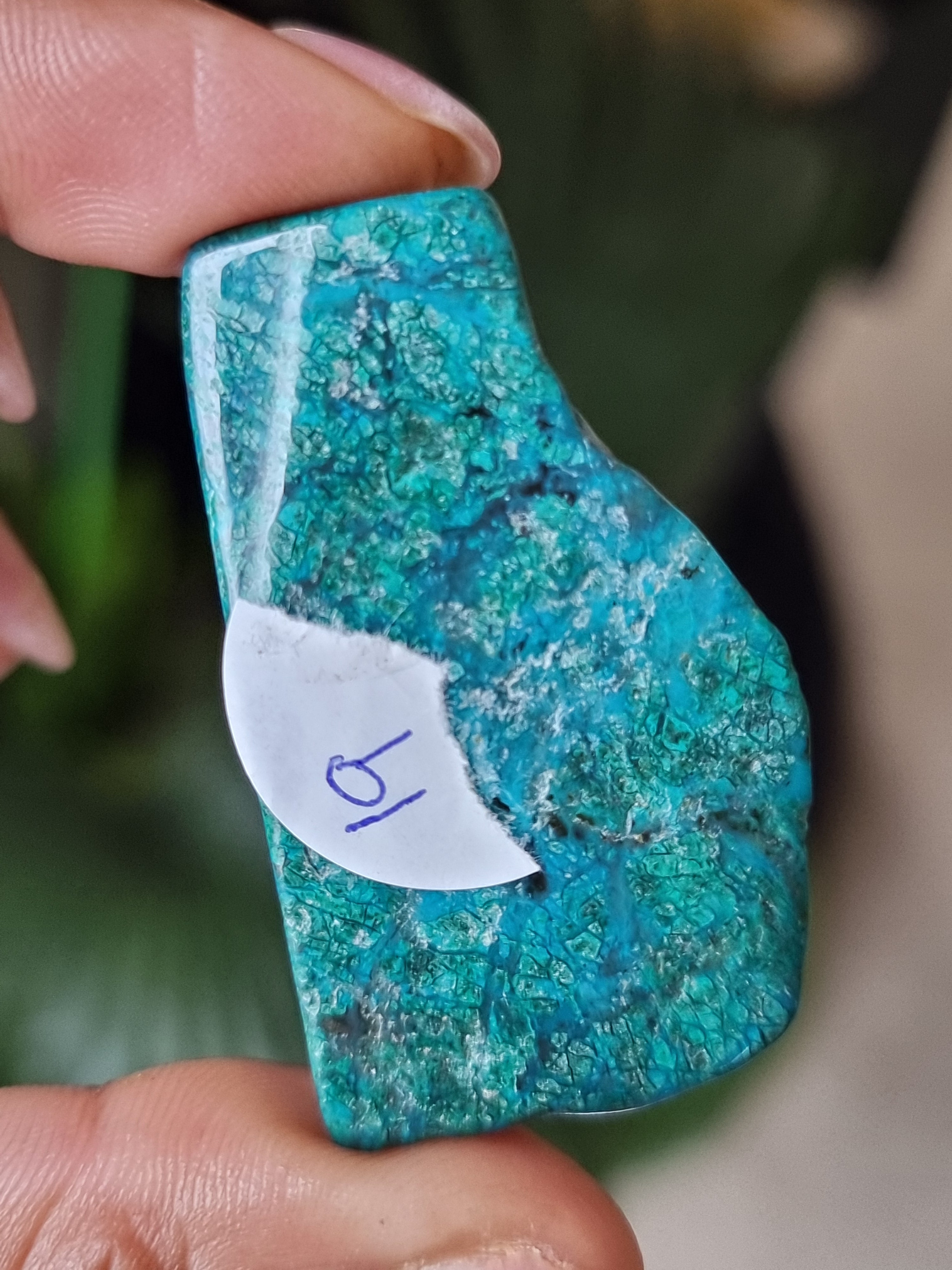 Chrysocolla Slab