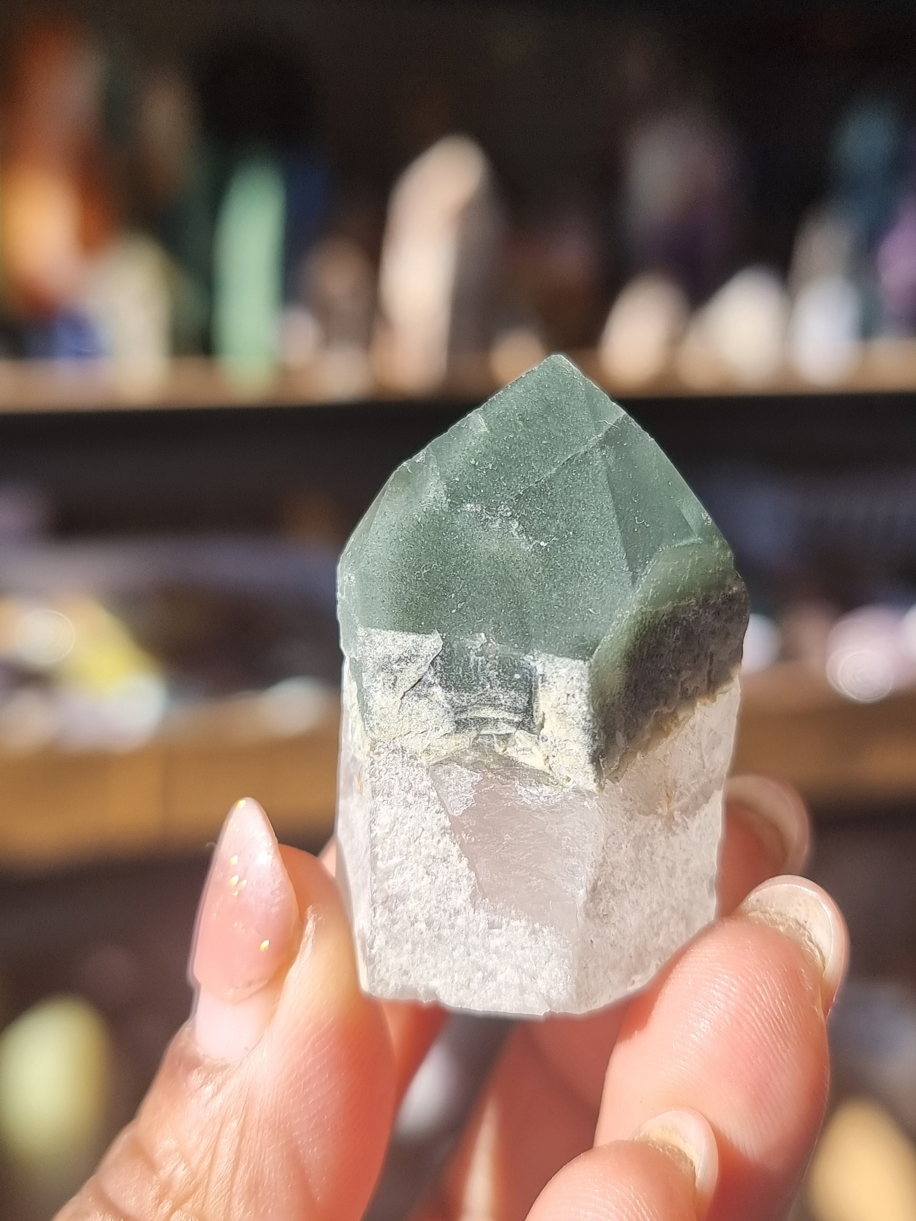 Chlorite Quartz Point