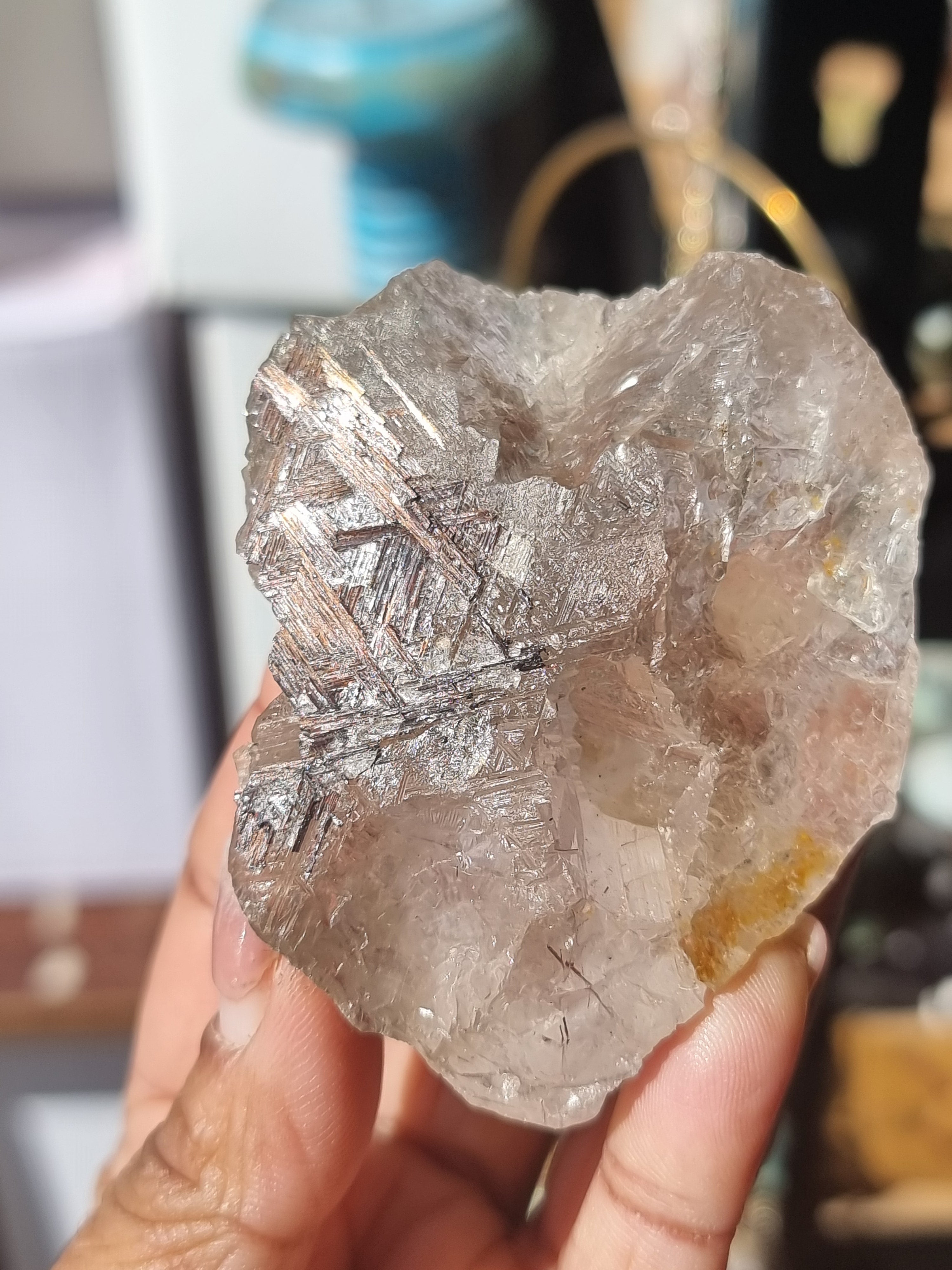 Sagenite Quartz Rough