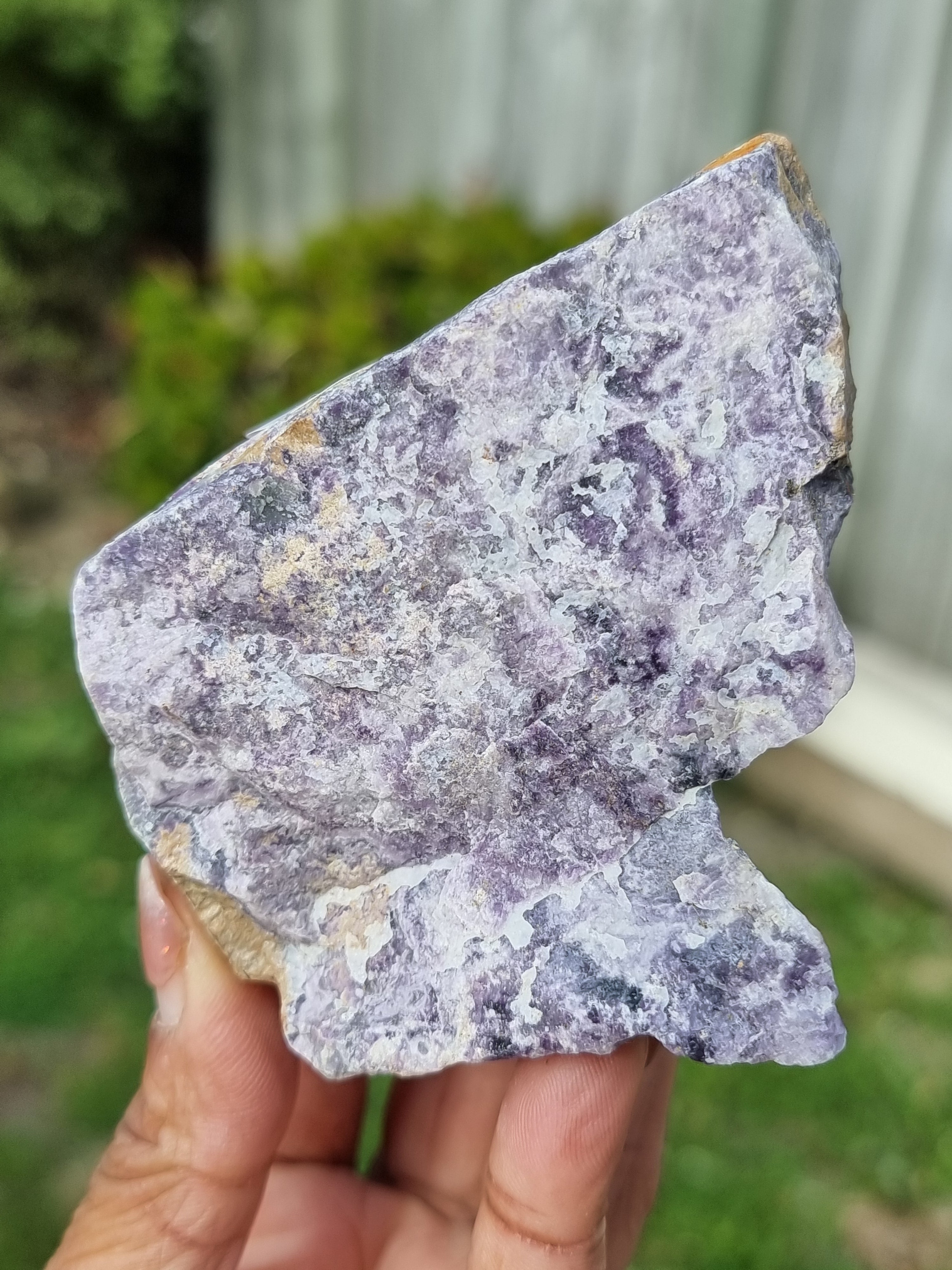 Fluorite with Dolomite Rough