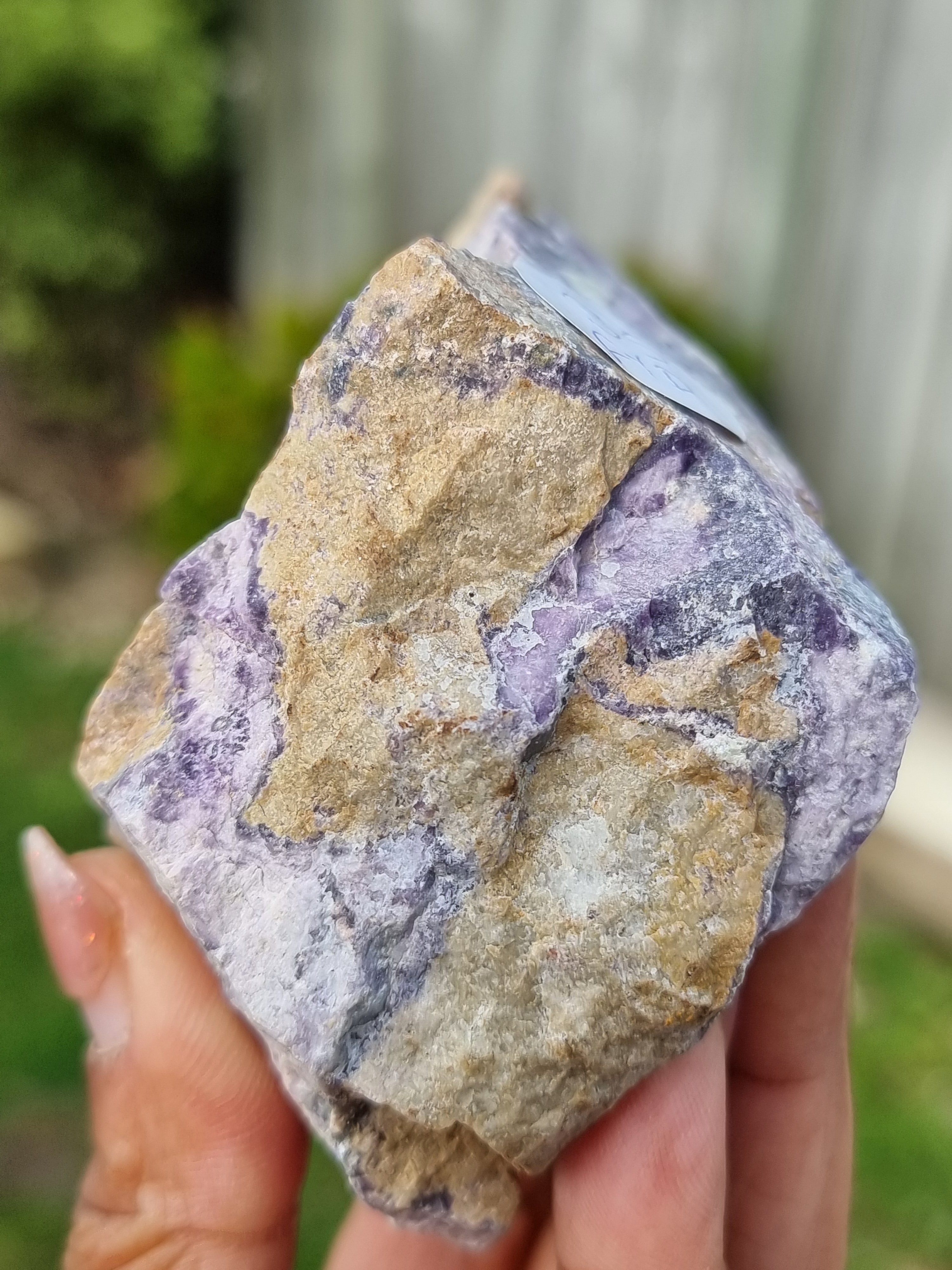 Fluorite with Dolomite Rough