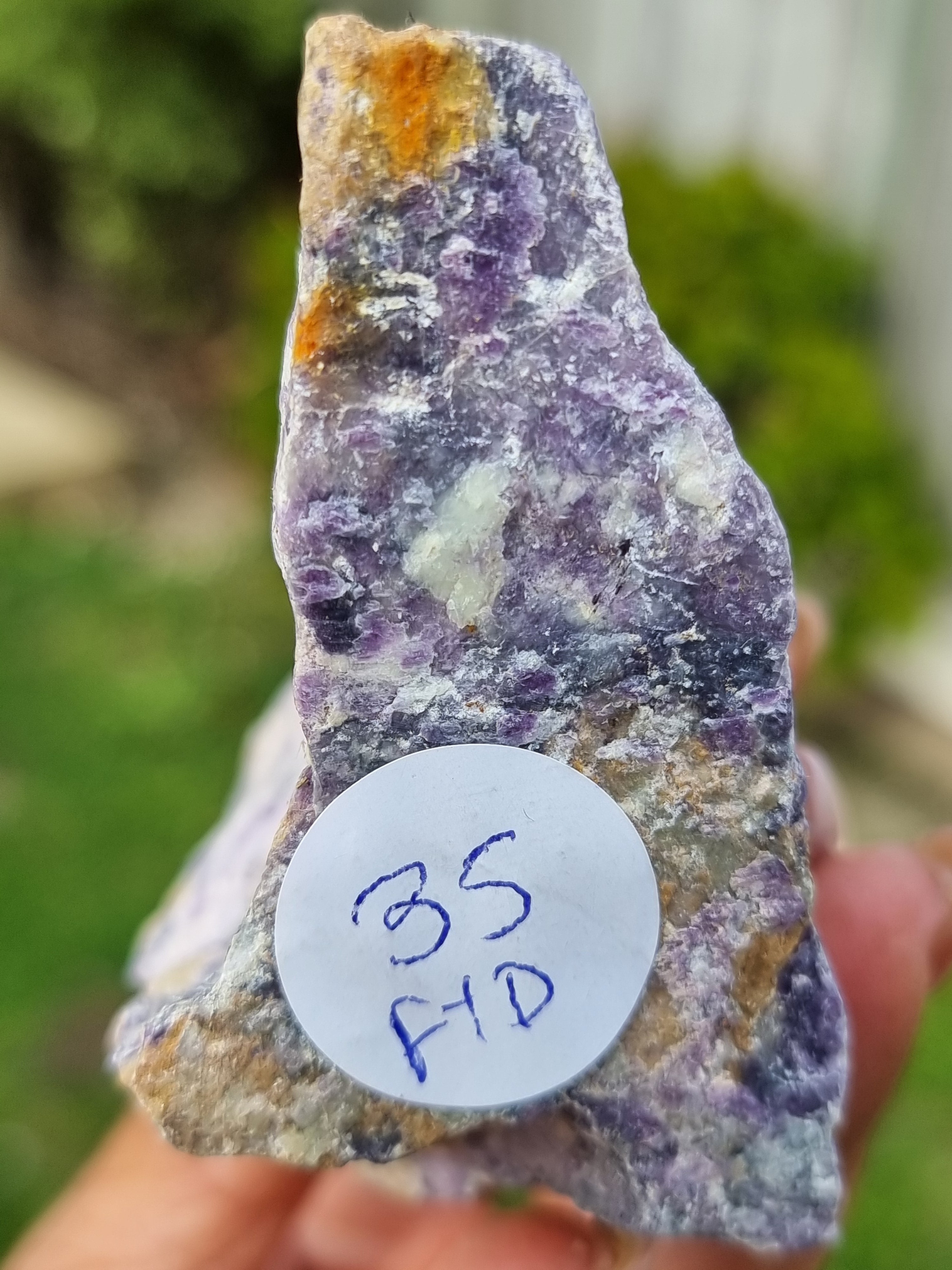 Fluorite with Dolomite Rough