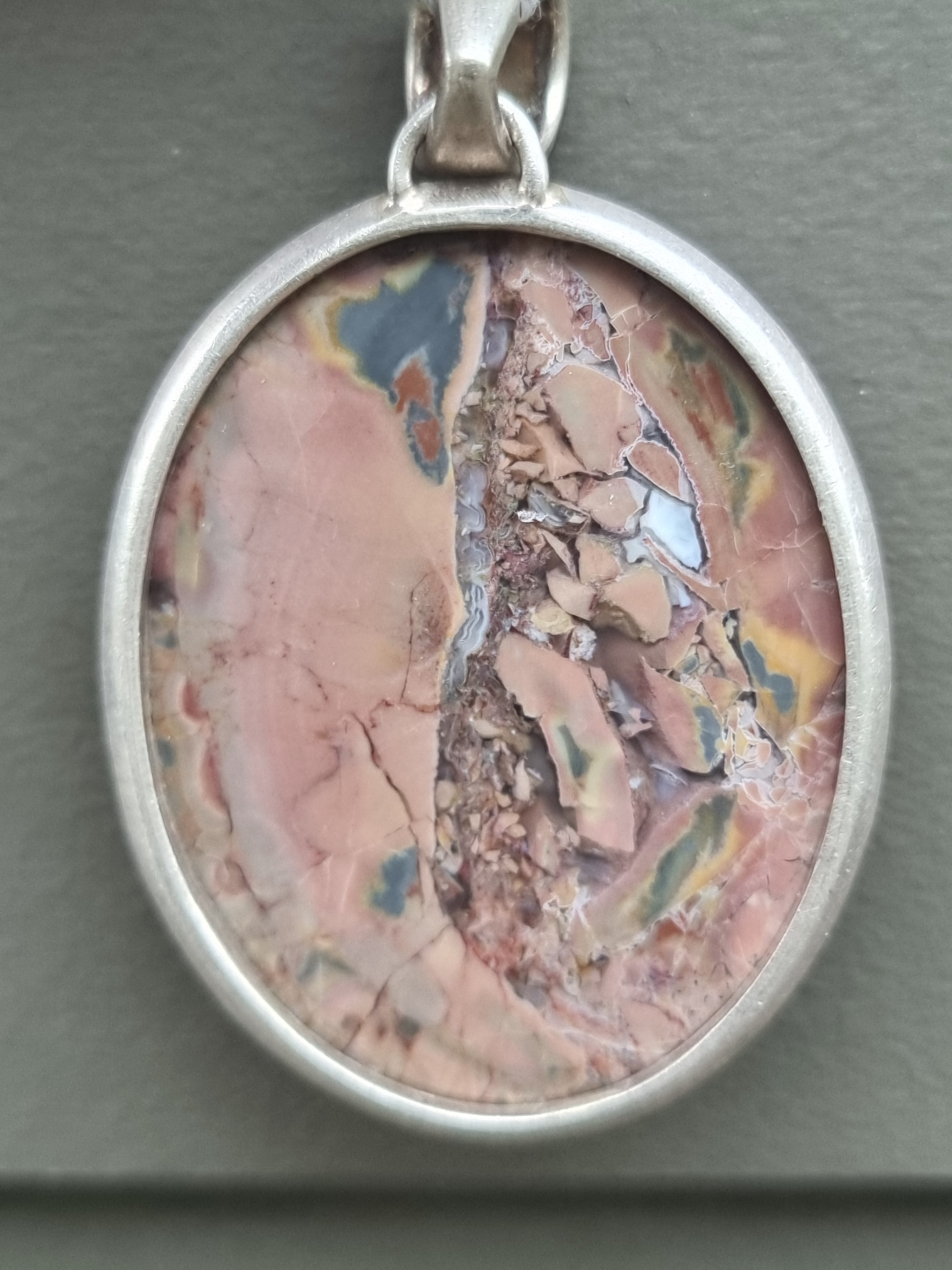 Brecciated Jasper Pendant
