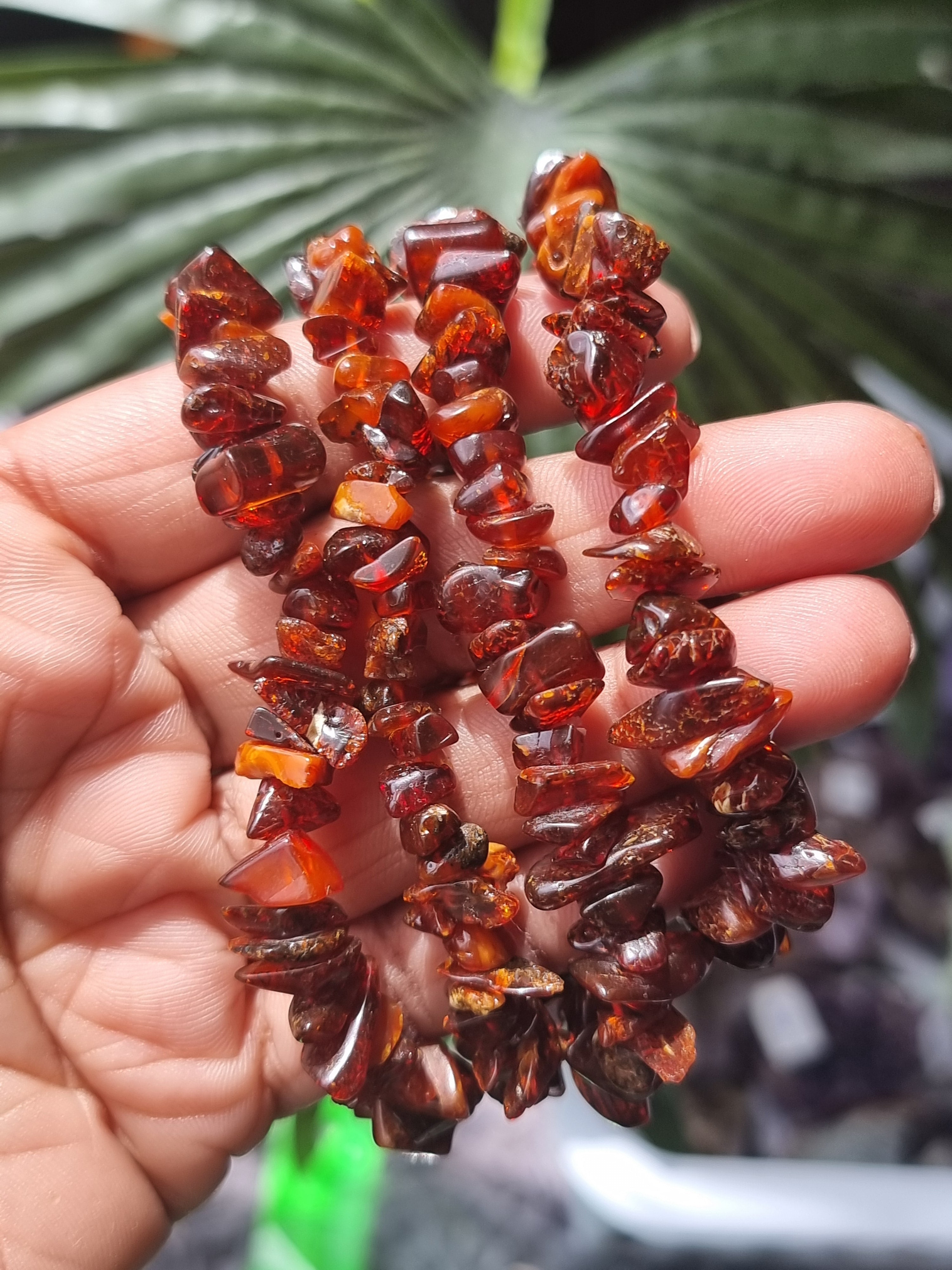 Amber Chips Bracelet
