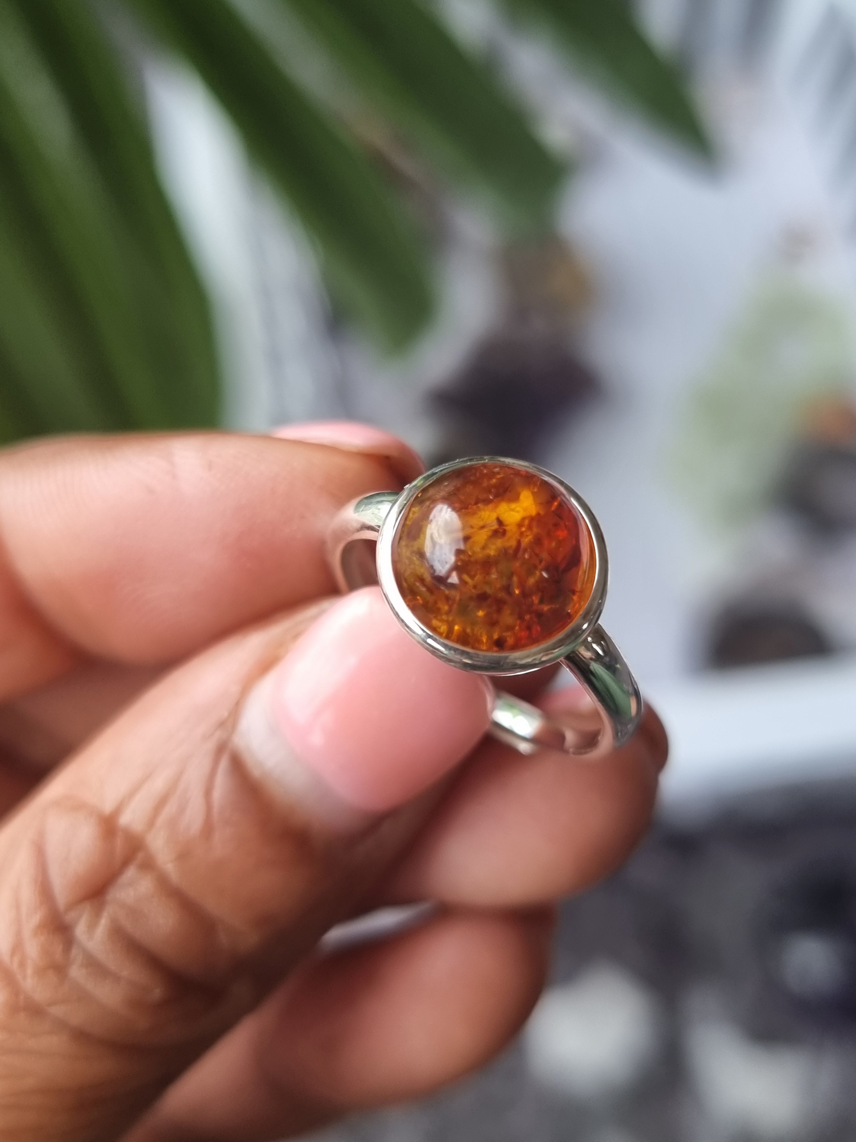 Baltic Amber Ring