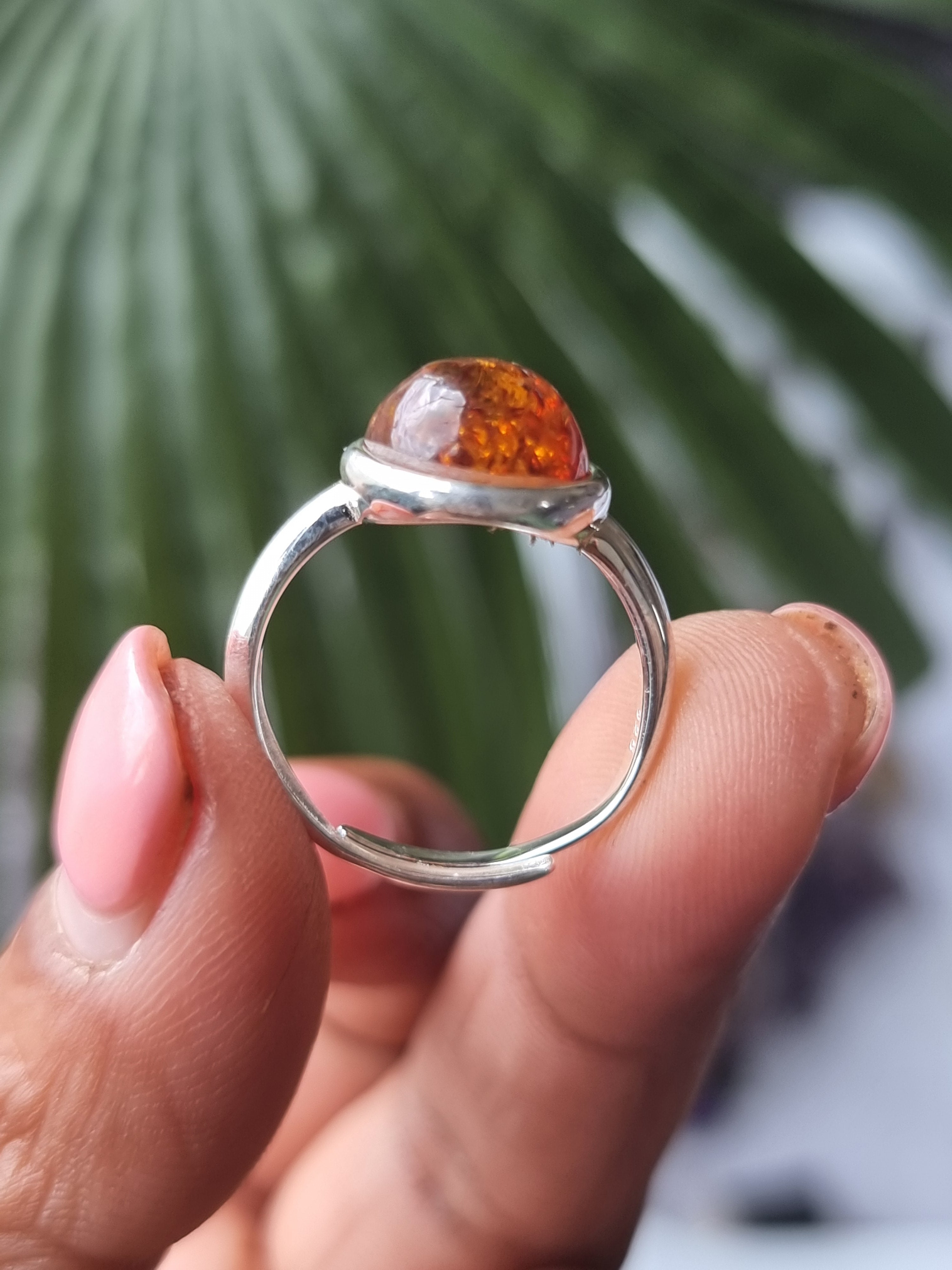 Baltic Amber Ring