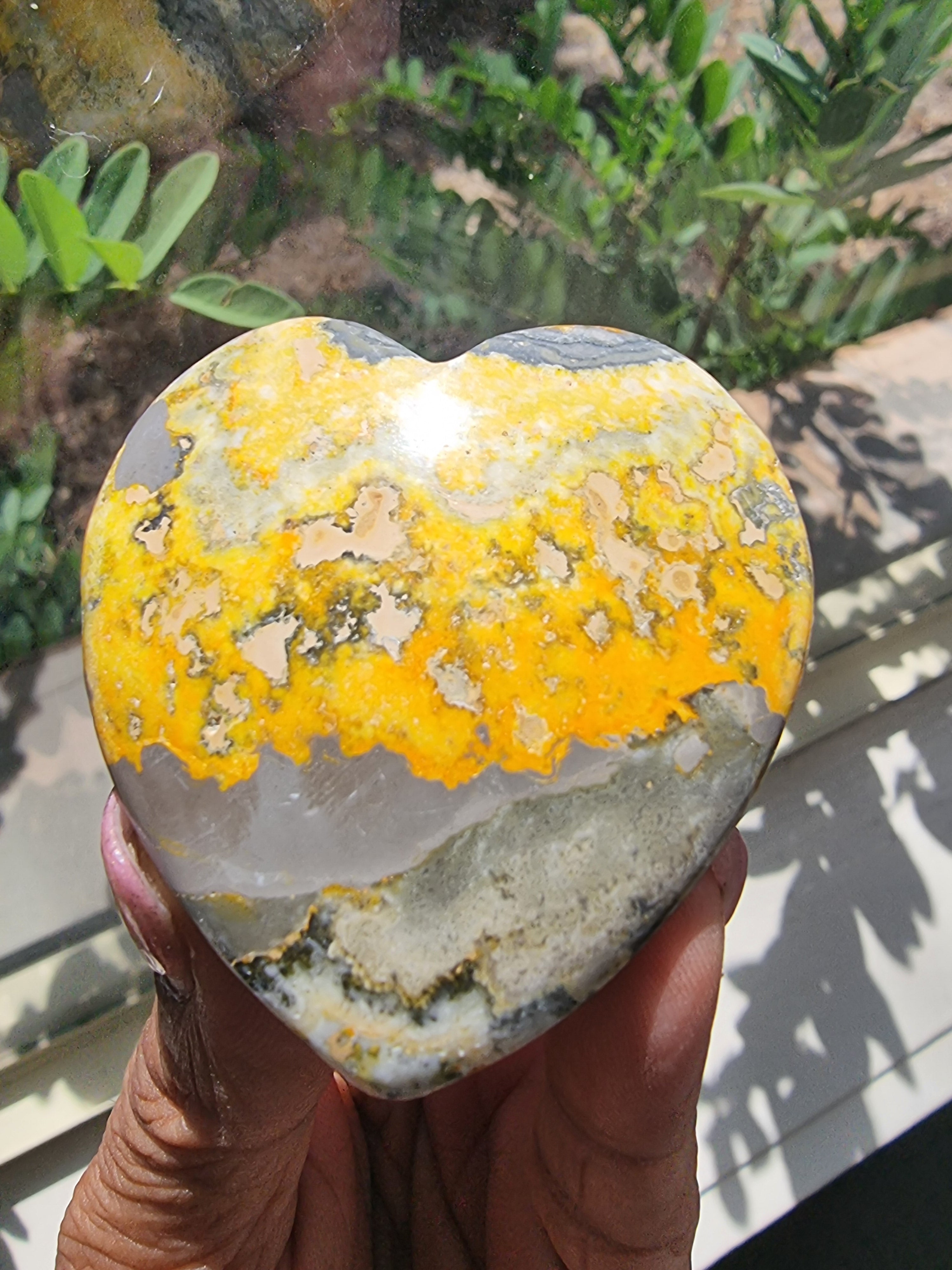 Bumblebee Jasper Heart