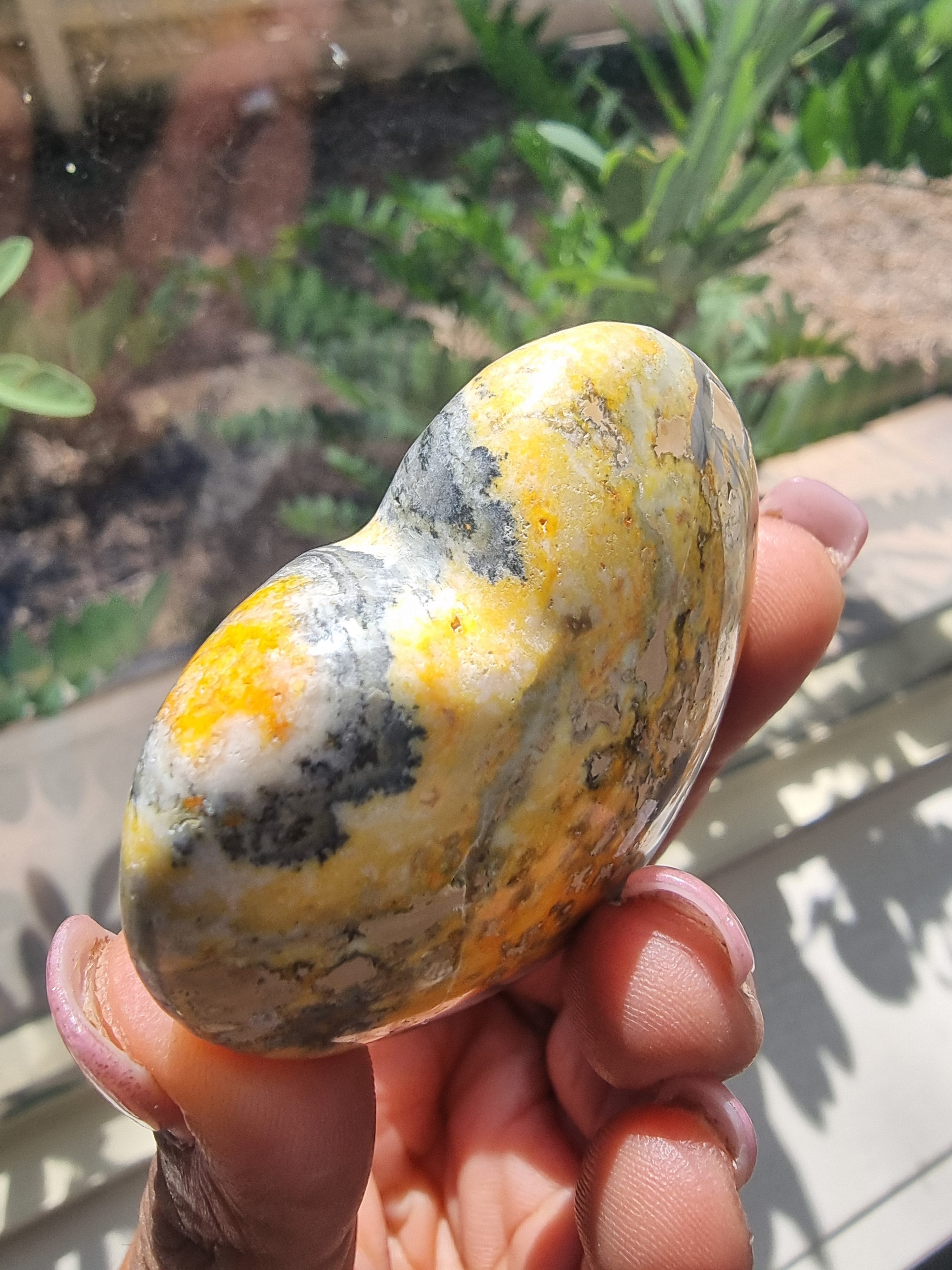 Bumblebee Jasper Heart