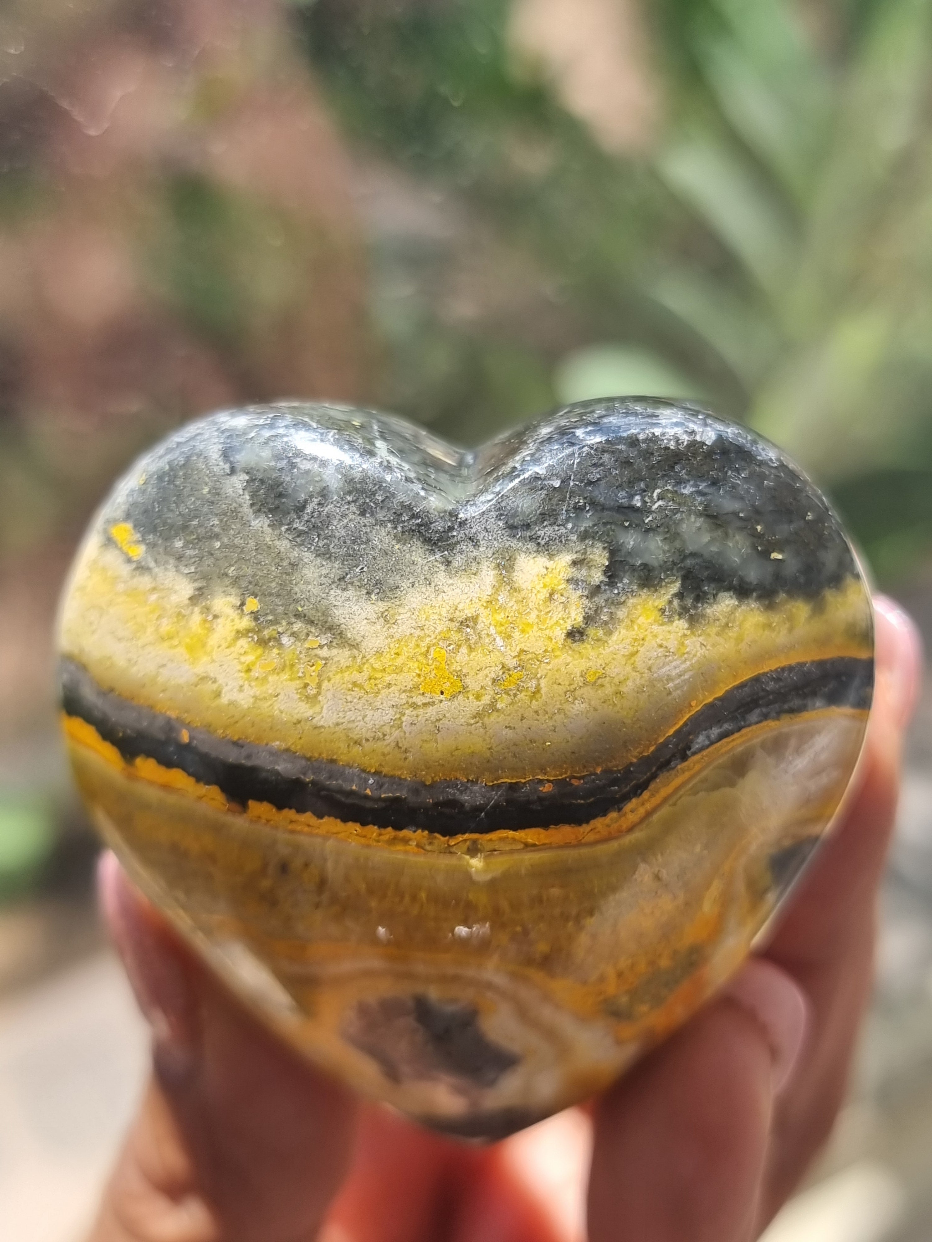Bumblebee Jasper Heart
