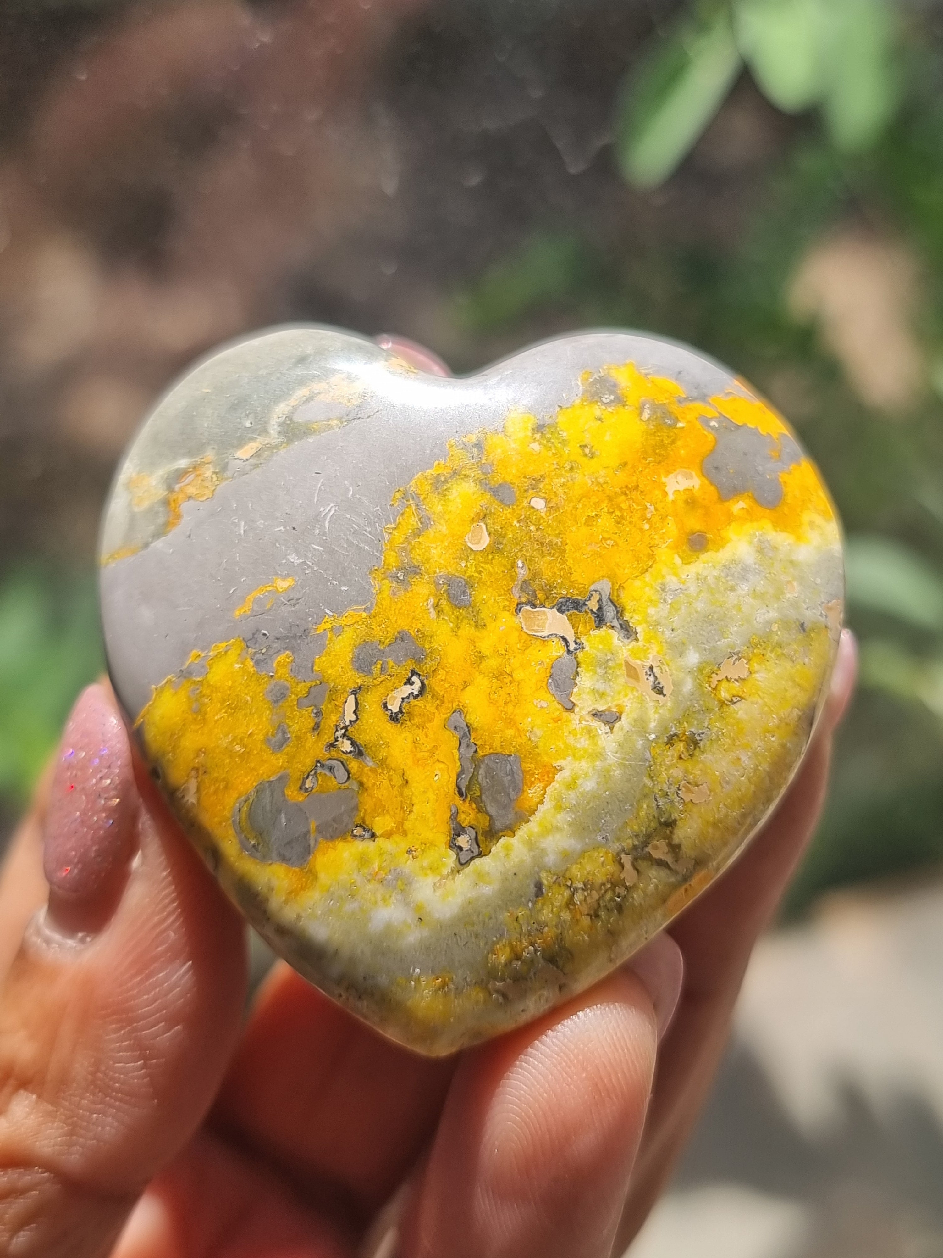 Bumblebee Jasper Heart