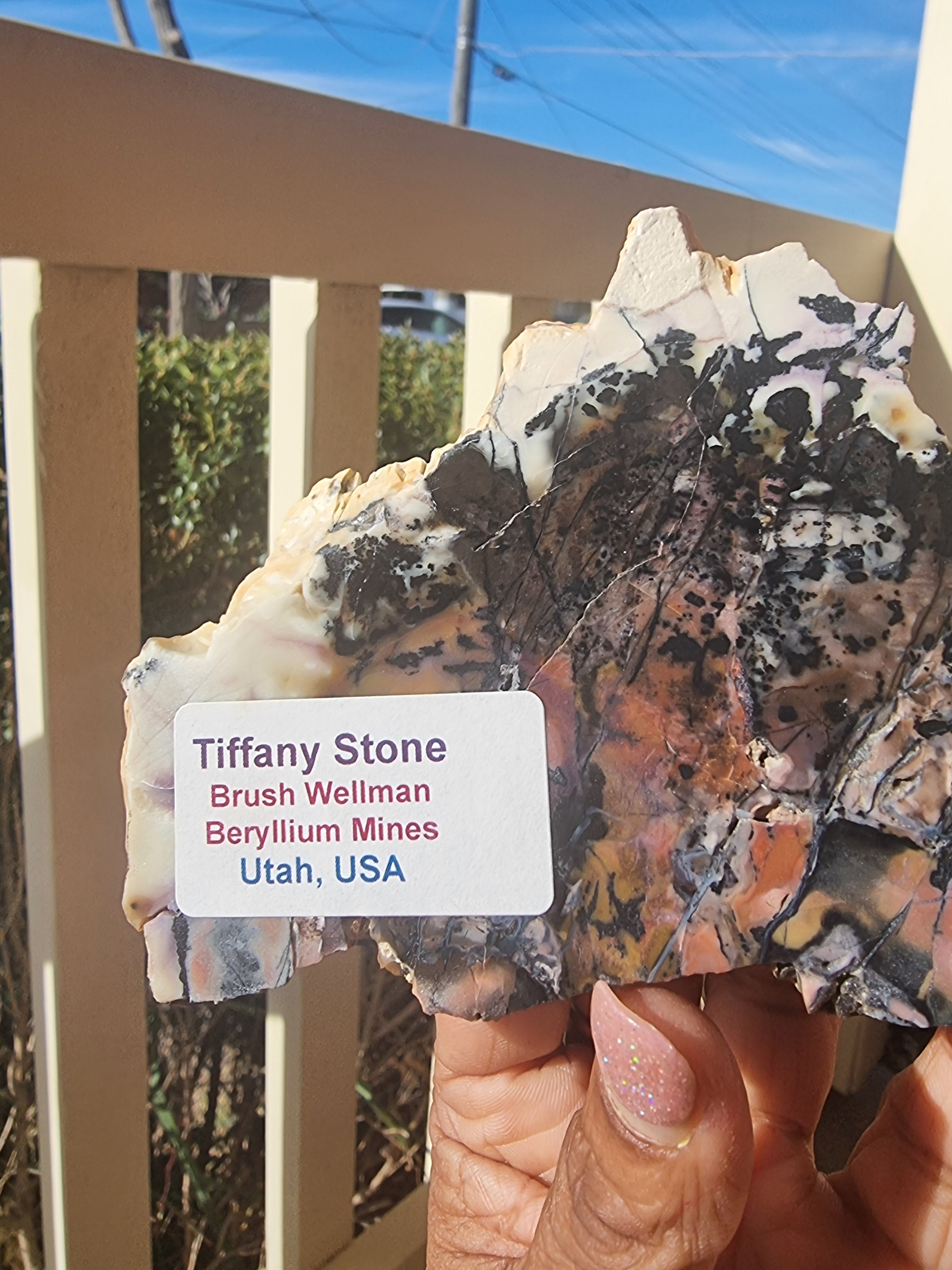 Tiffany Stone Rough Slab