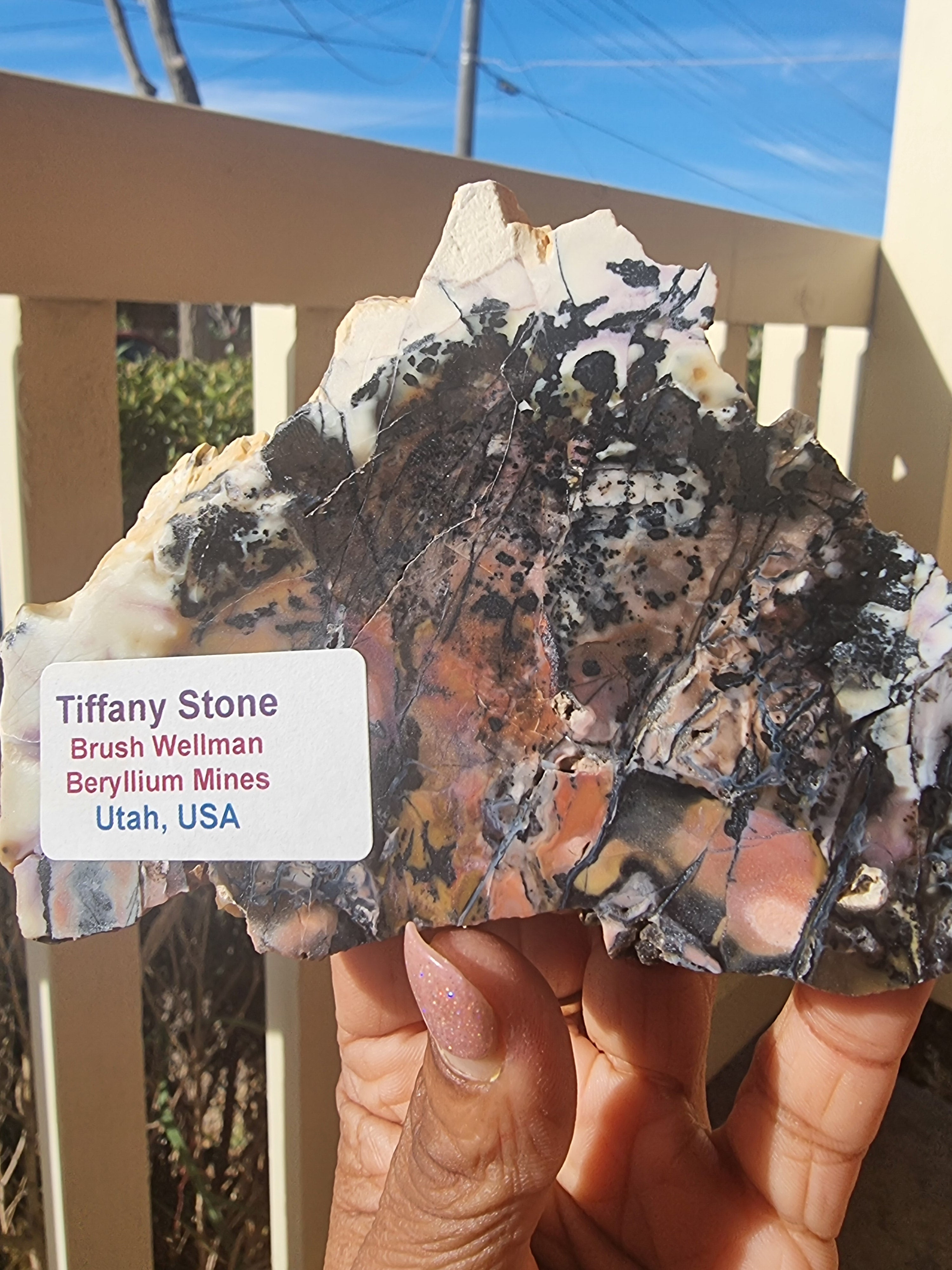 Tiffany Stone Rough Slab