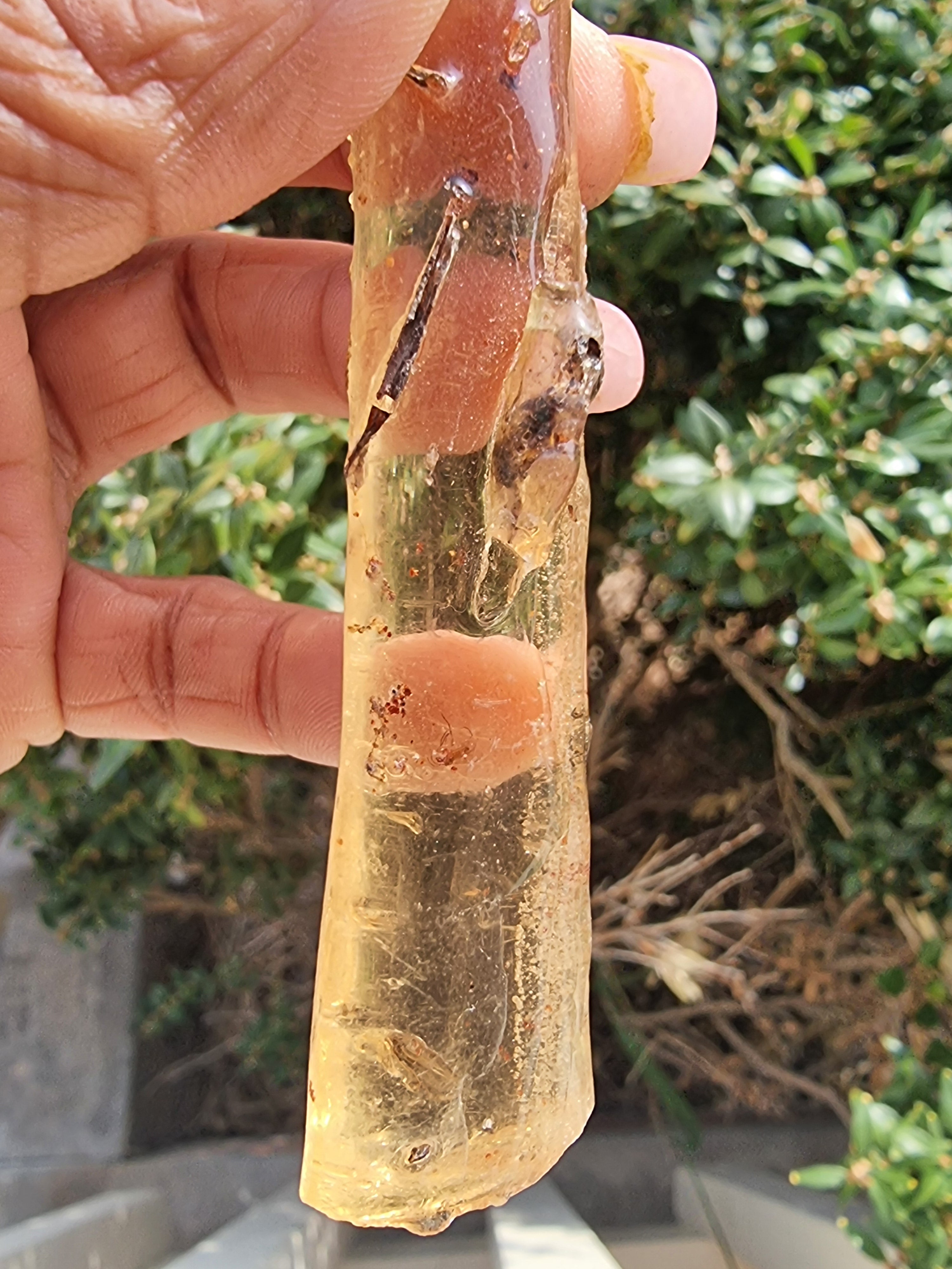 Copal Amber Rough Wand