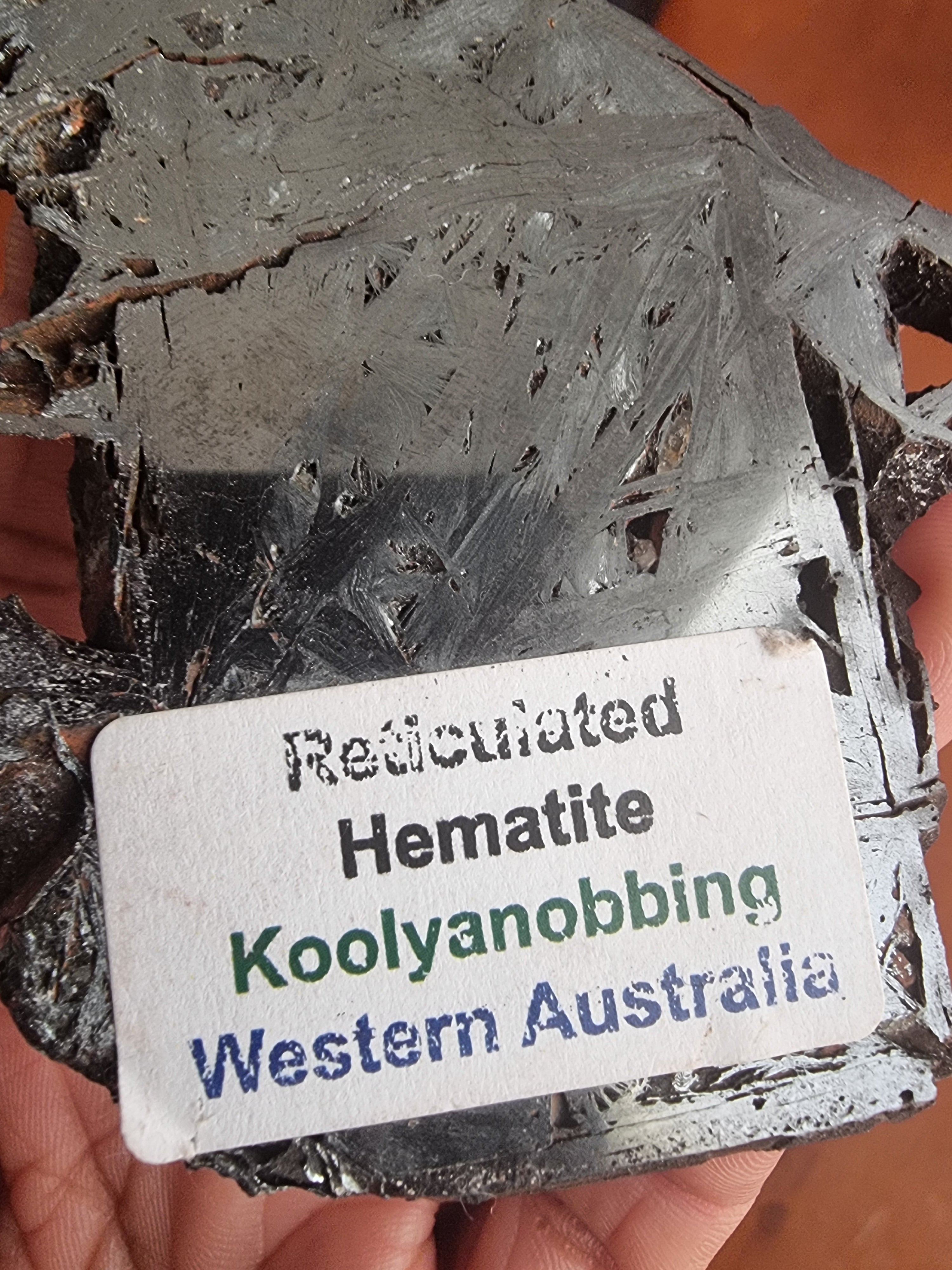 Reticulated Hematite Rough