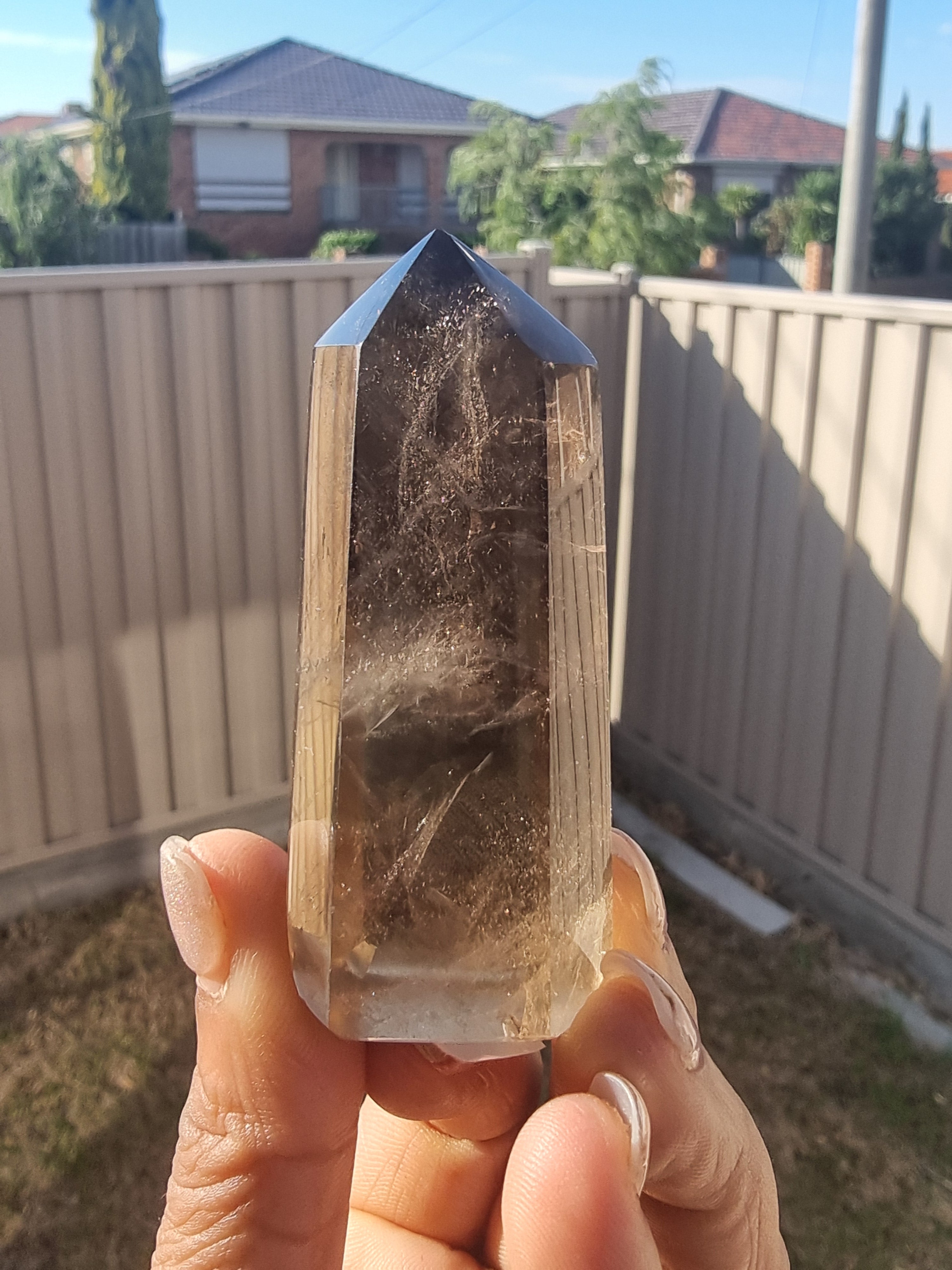 Smoky Quartz Point