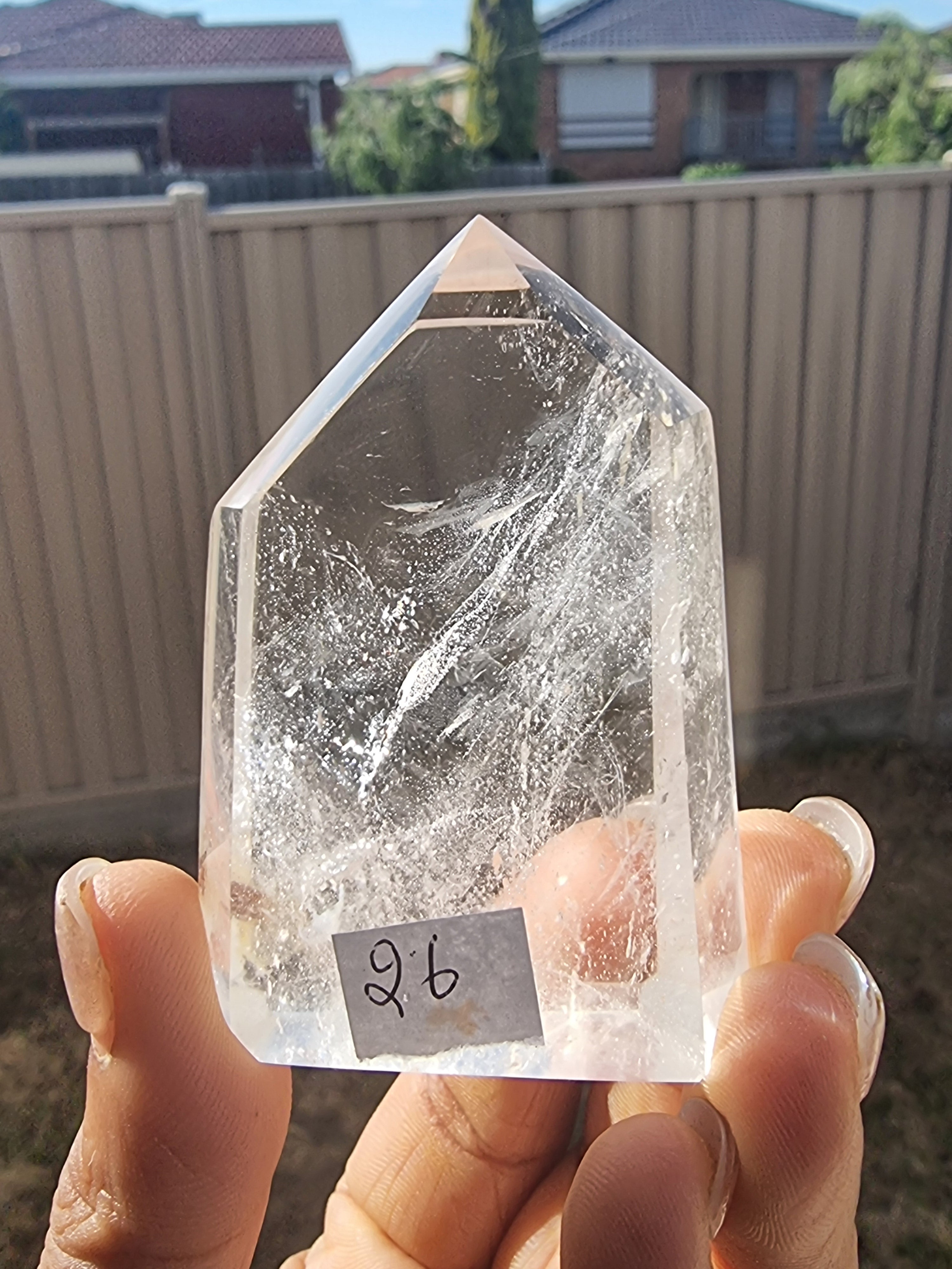 Rutilated Quartz Point