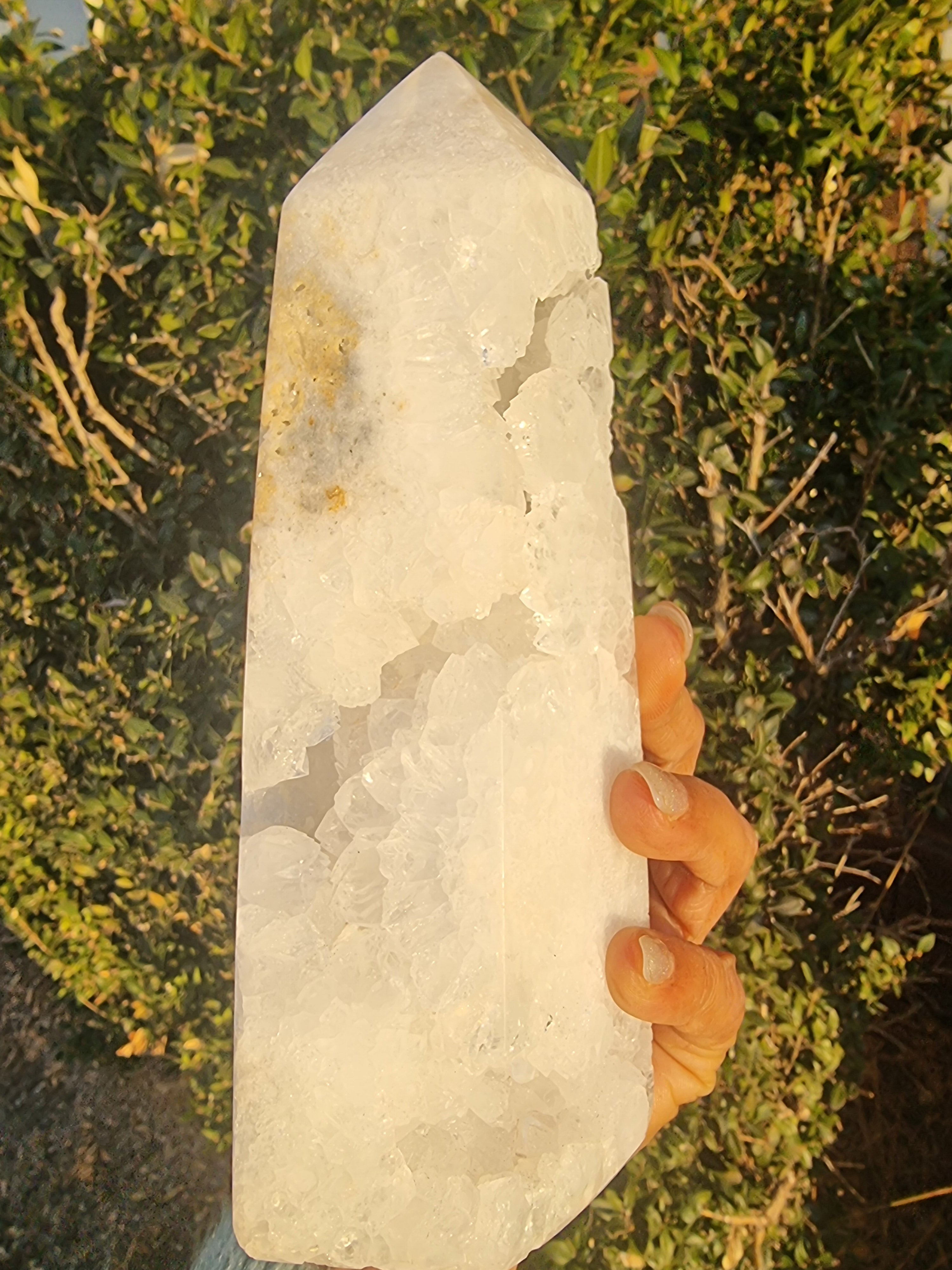 Moroccon Geode Druzy Tower