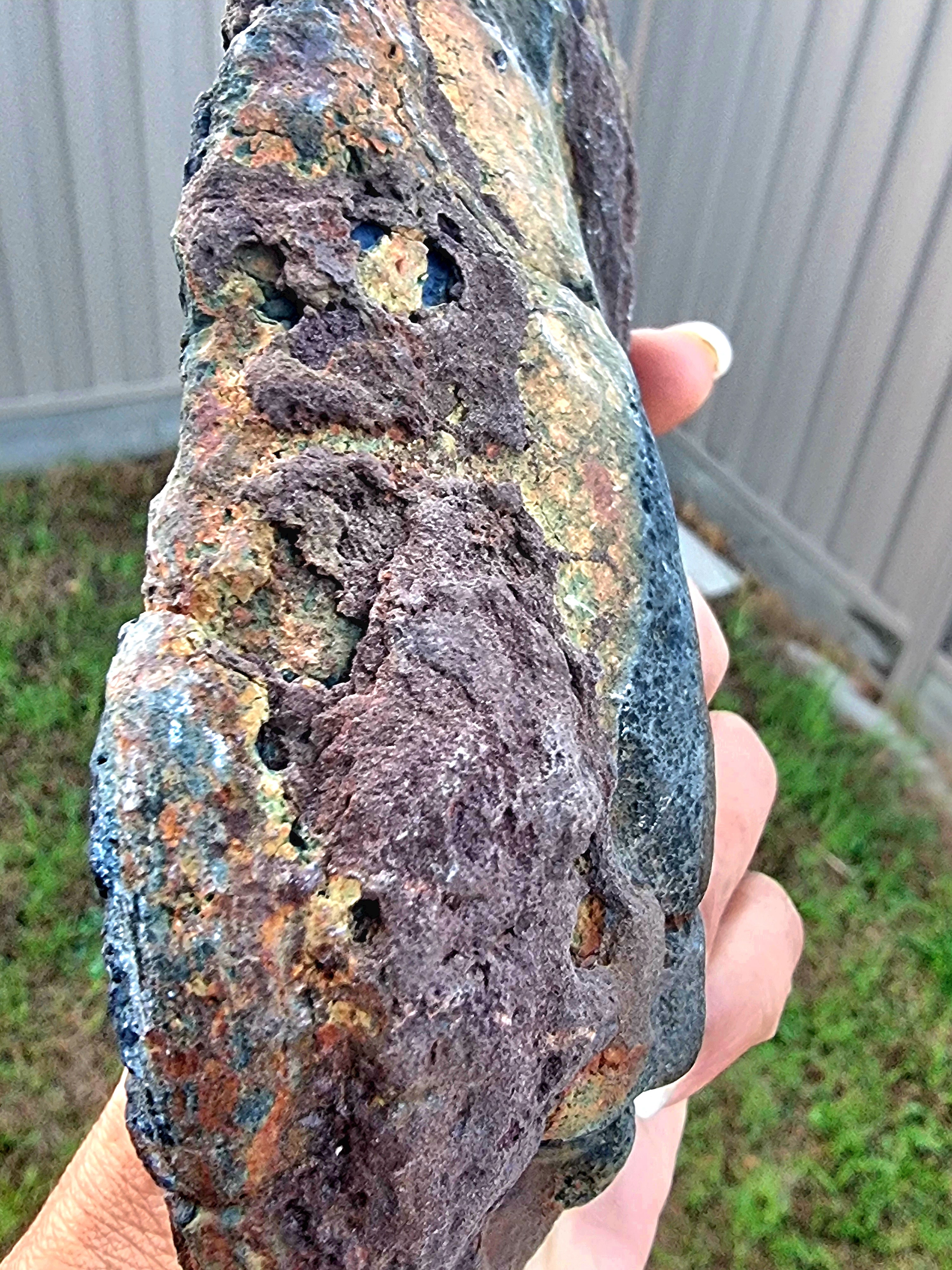 Vivianite Polished in Matrix