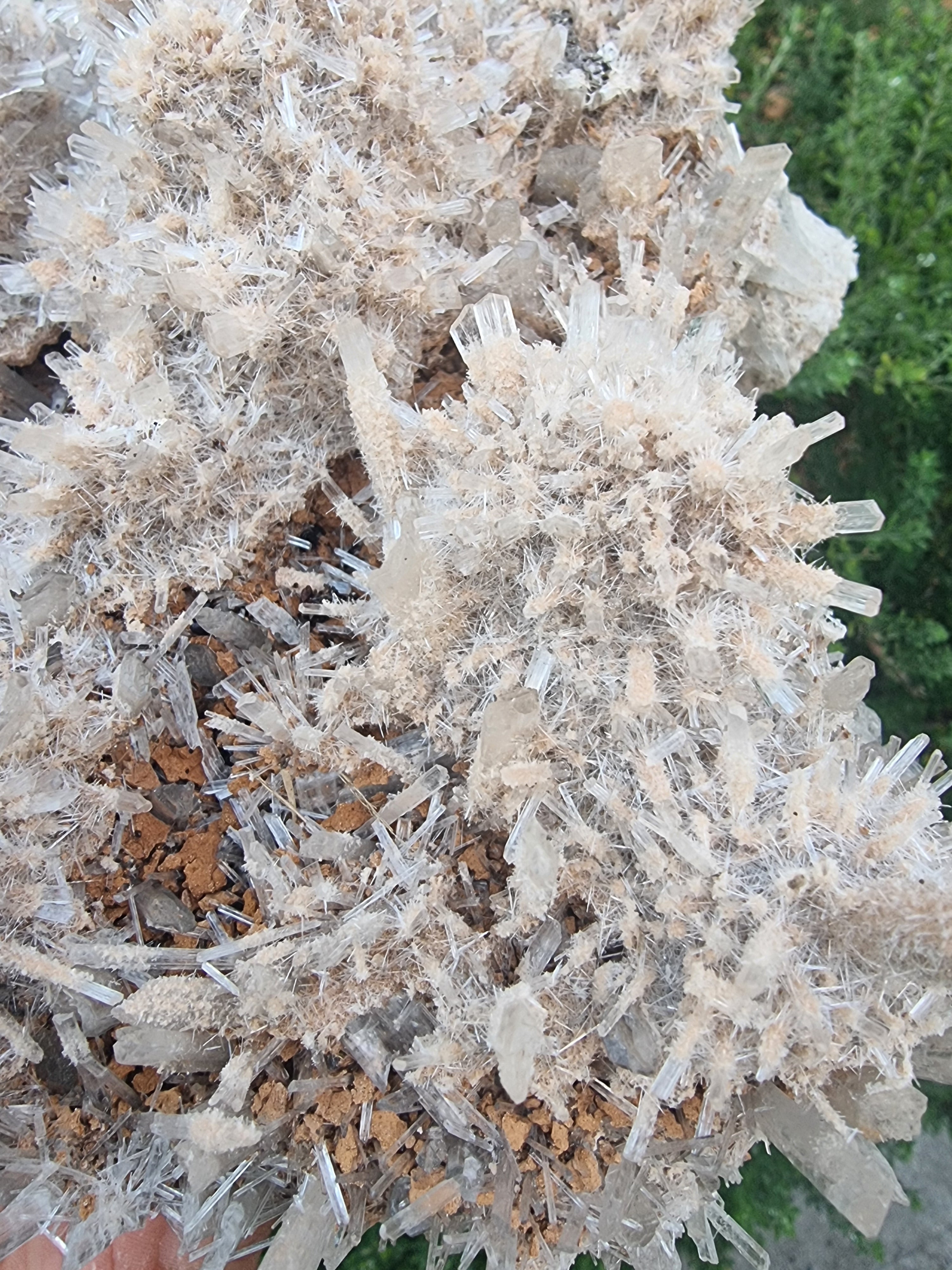 Gypsum Crystal Cluster