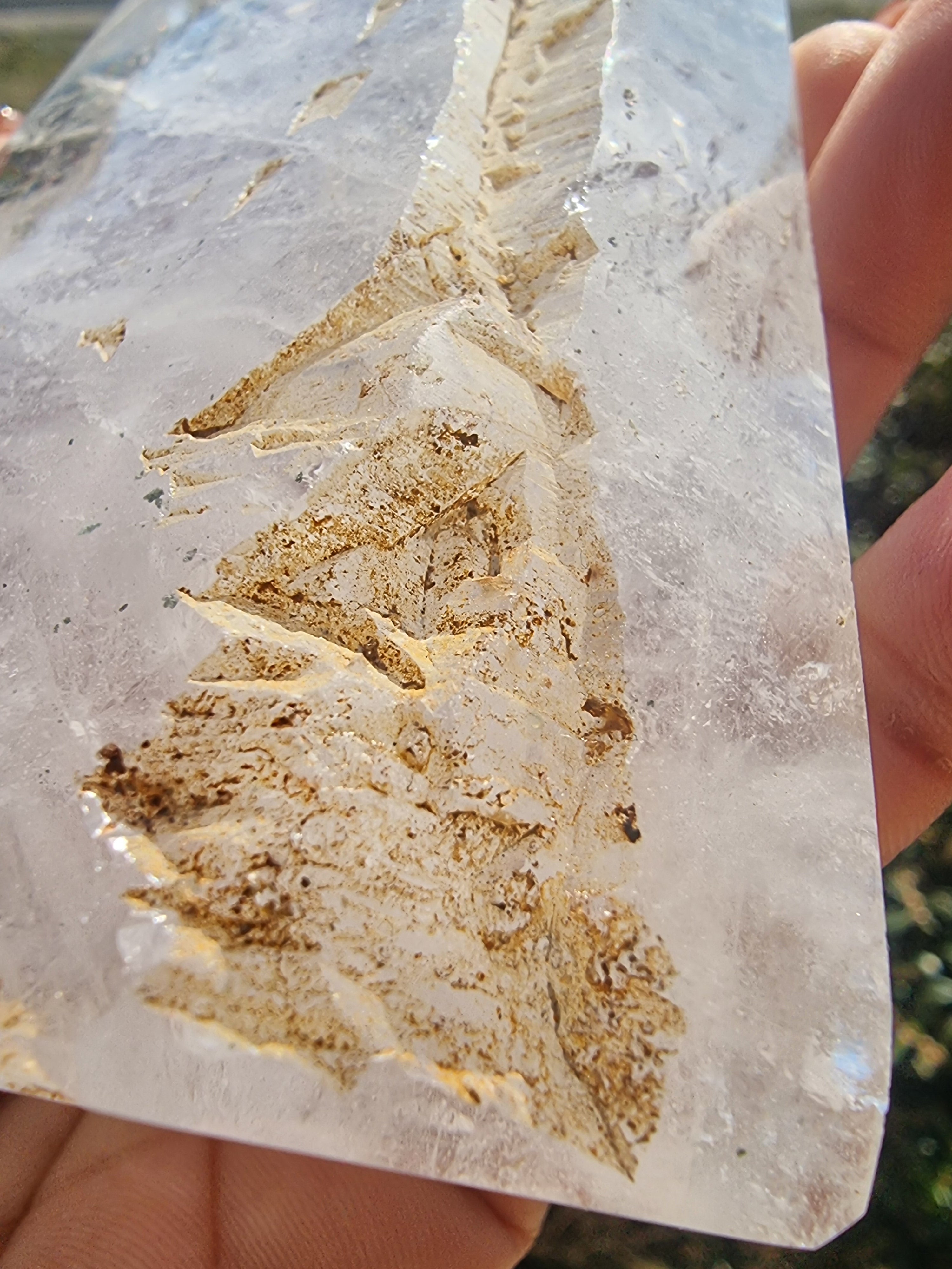 Clear Quartz Rough Tower