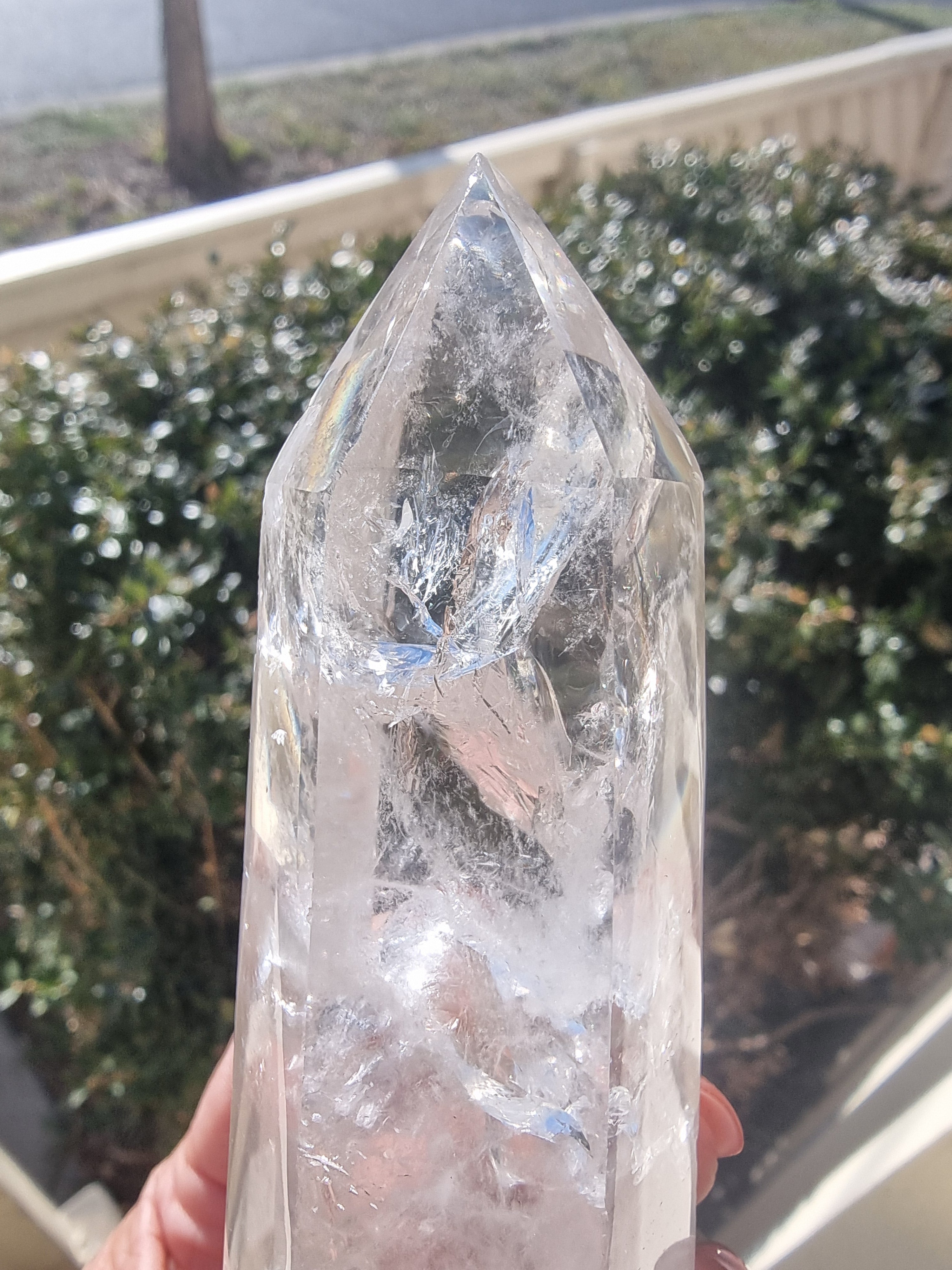 Light Smoky Quartz Point