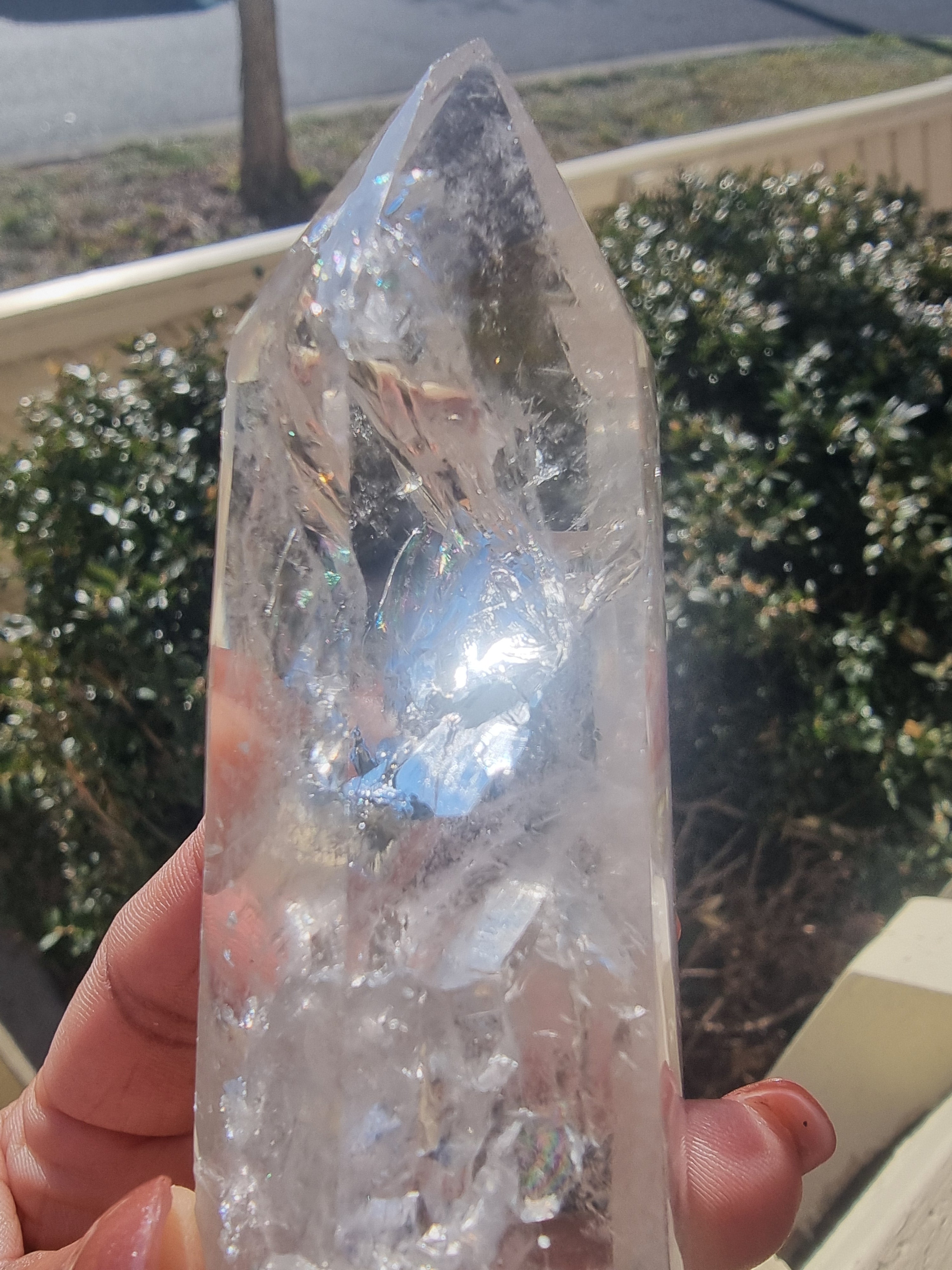 Light Smoky Quartz Point