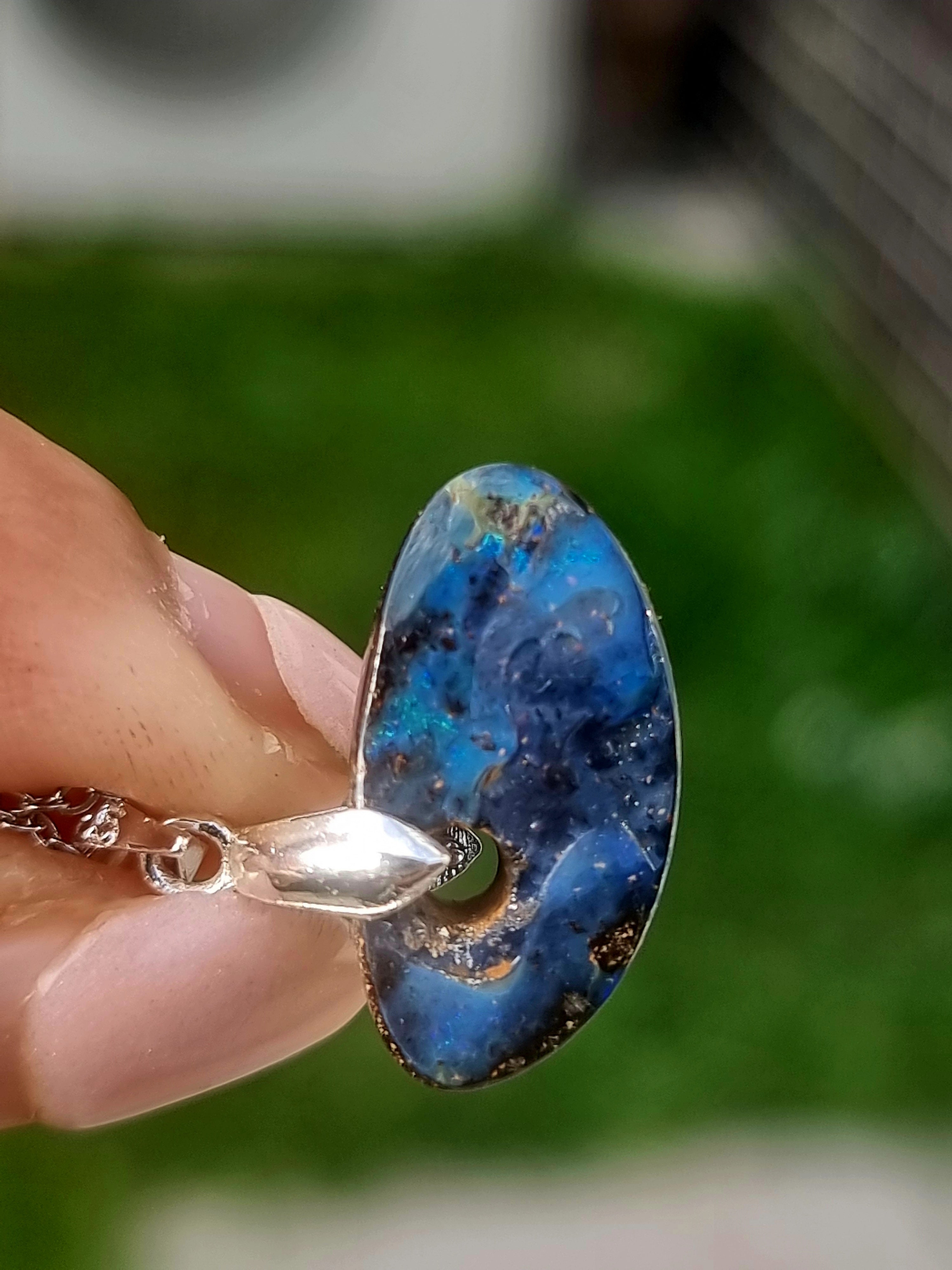 Boulder Opal Pendant
