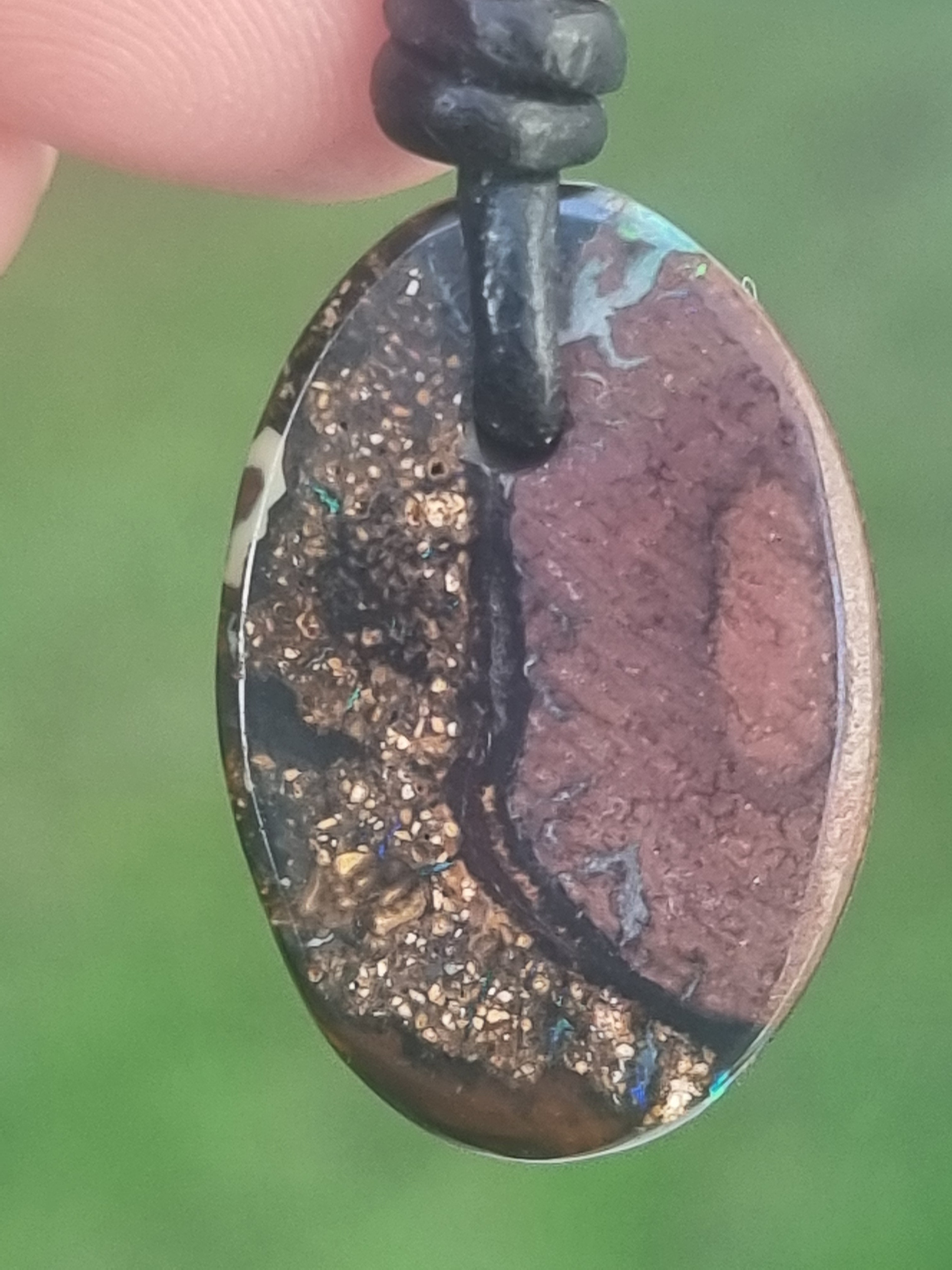 Boulder Opal Pendant