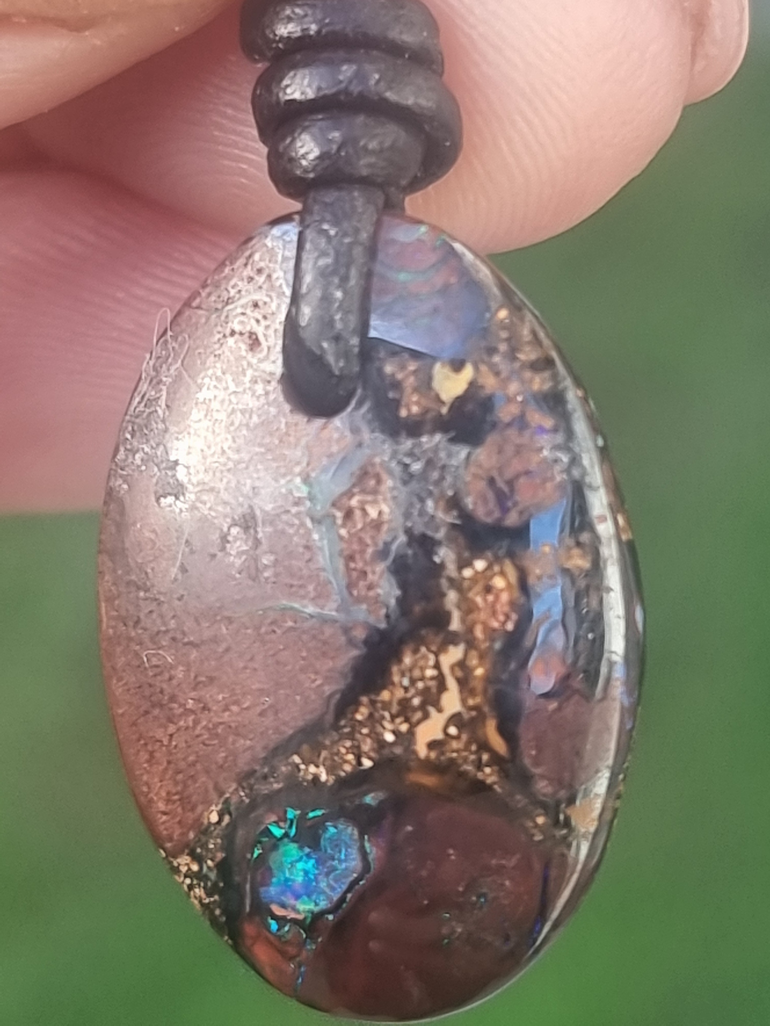 Boulder Opal Pendant