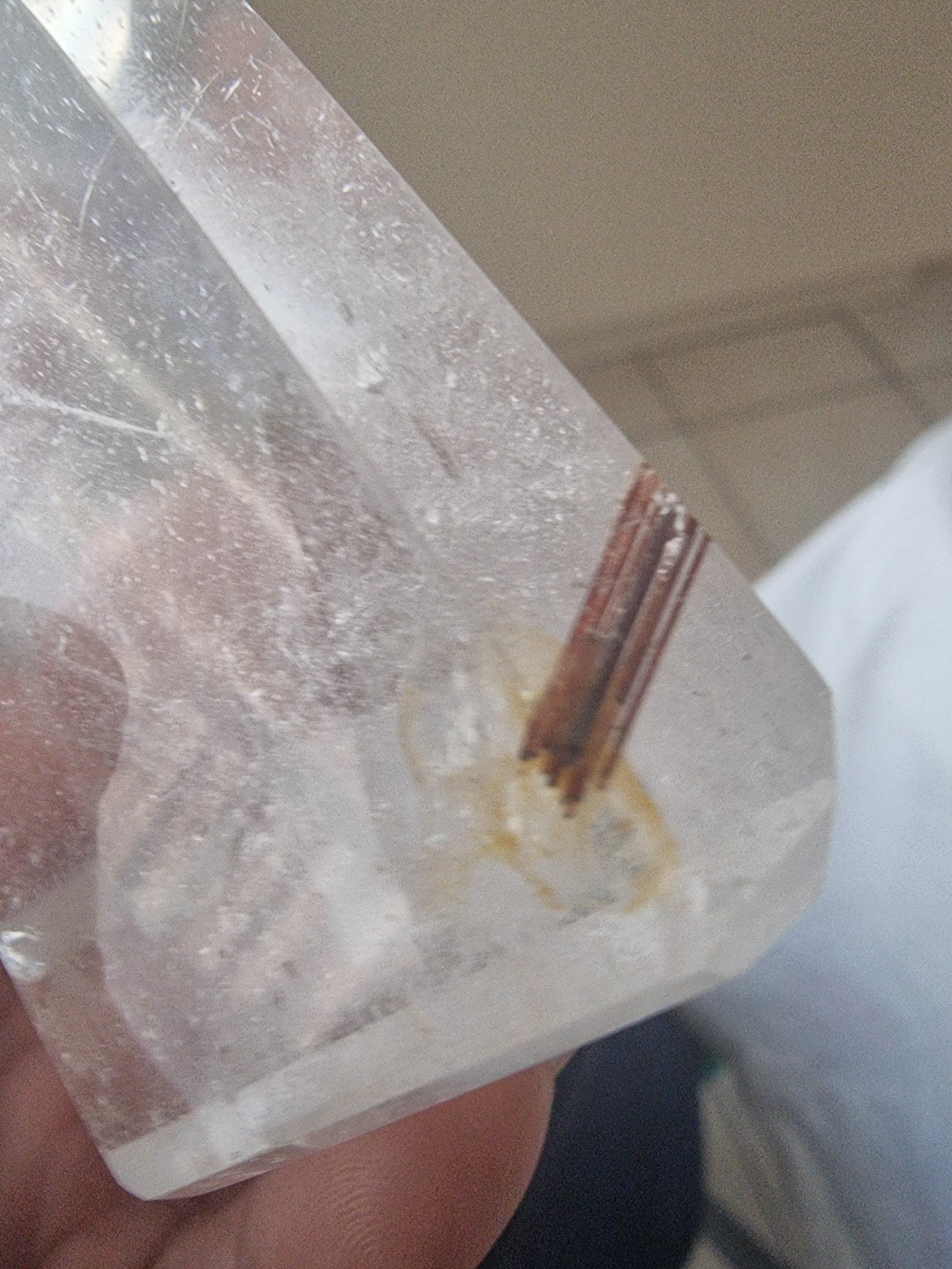 Rutilated Quartz Point