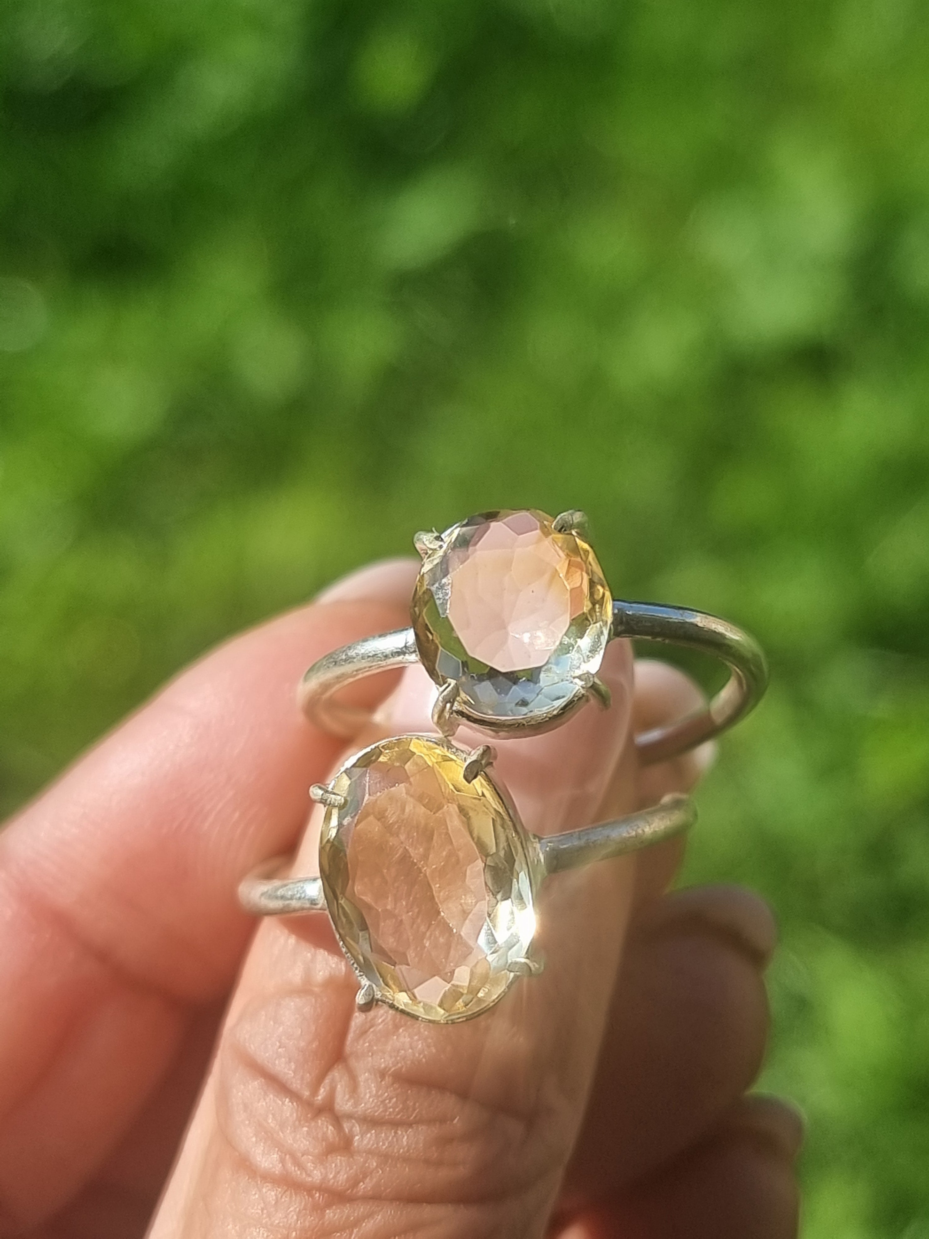 Natural Citrine  Ring