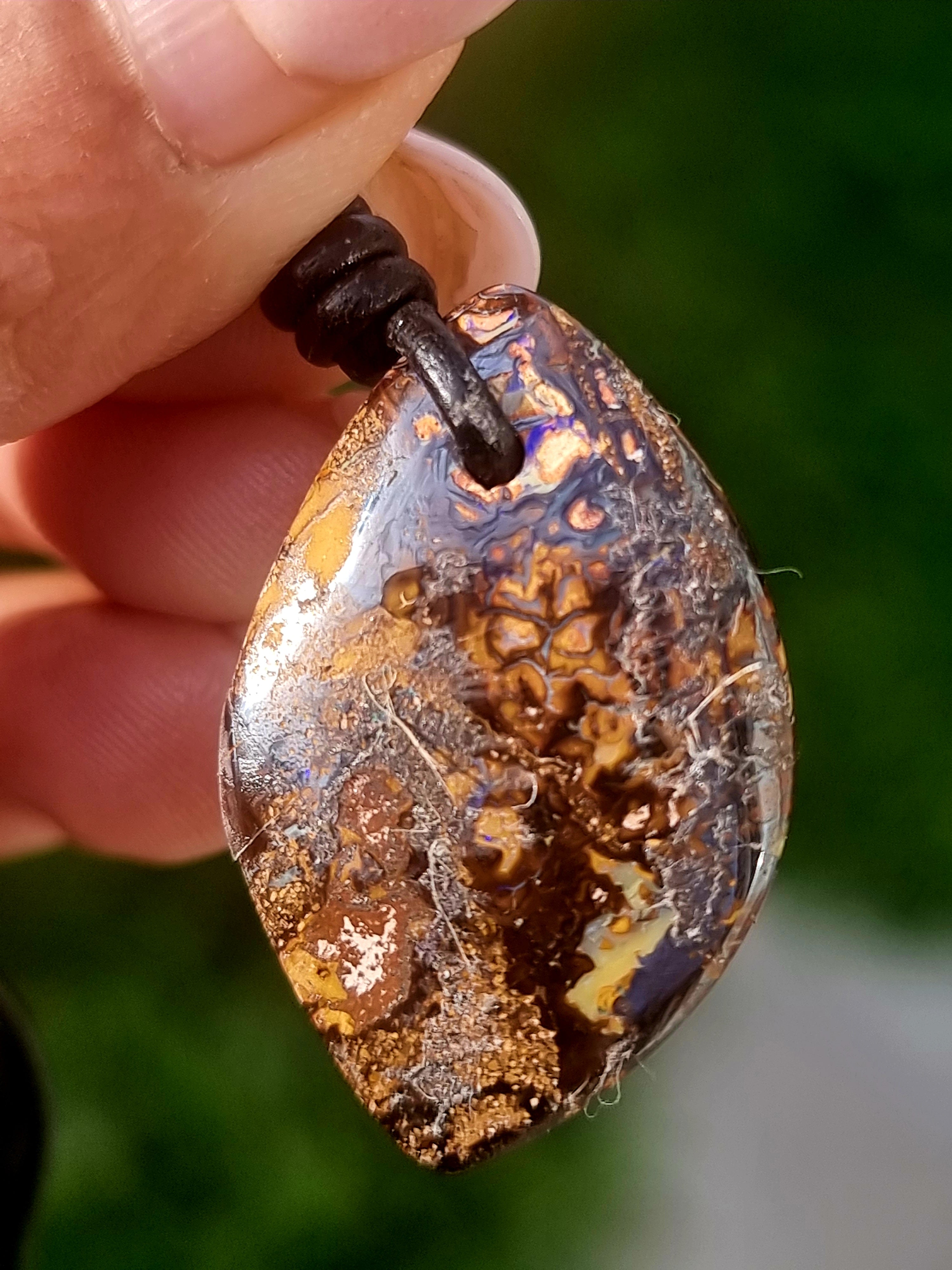 Boulder Opal Pendant