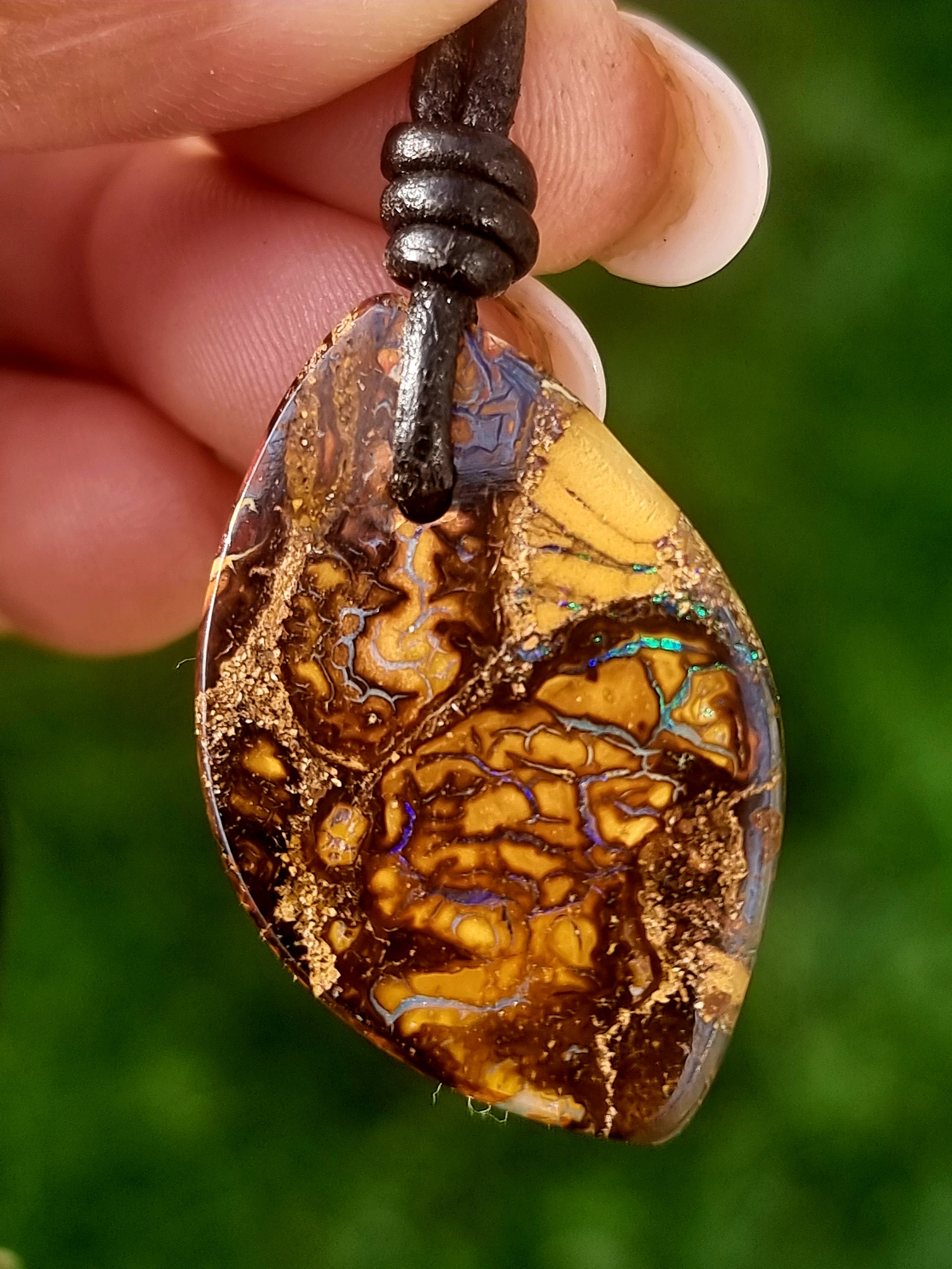 Boulder Opal Pendant