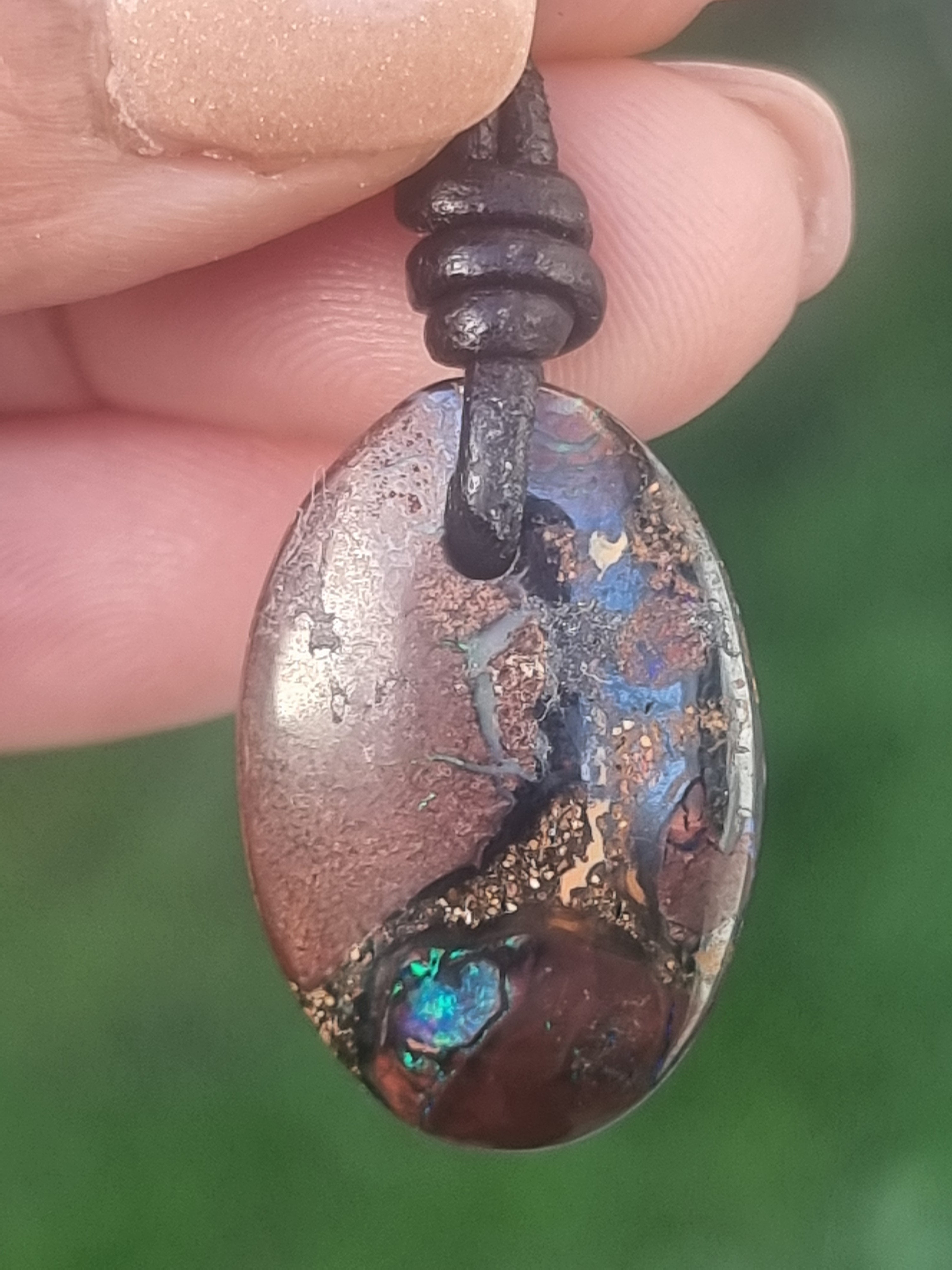 Boulder Opal Pendant