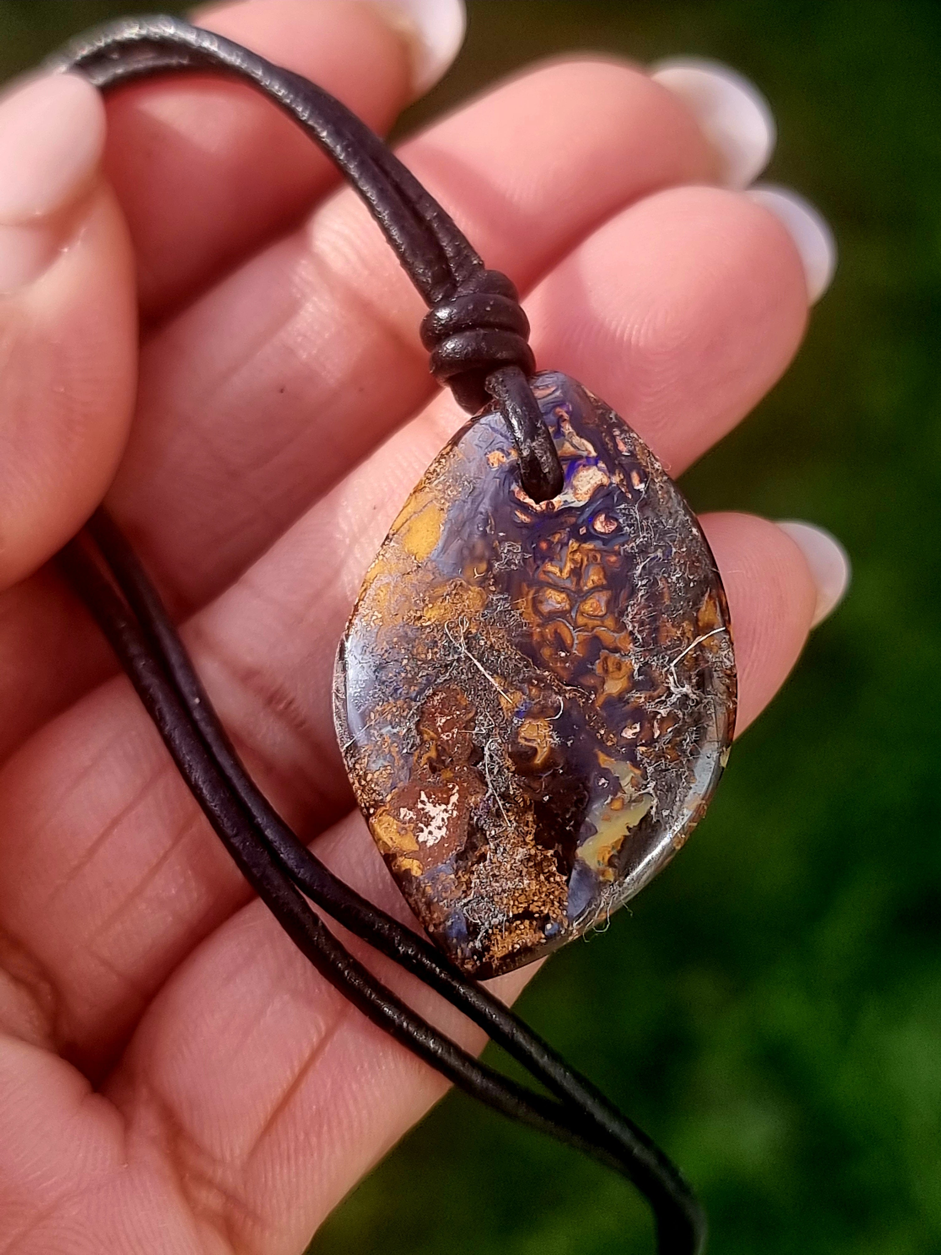 Boulder Opal Pendant