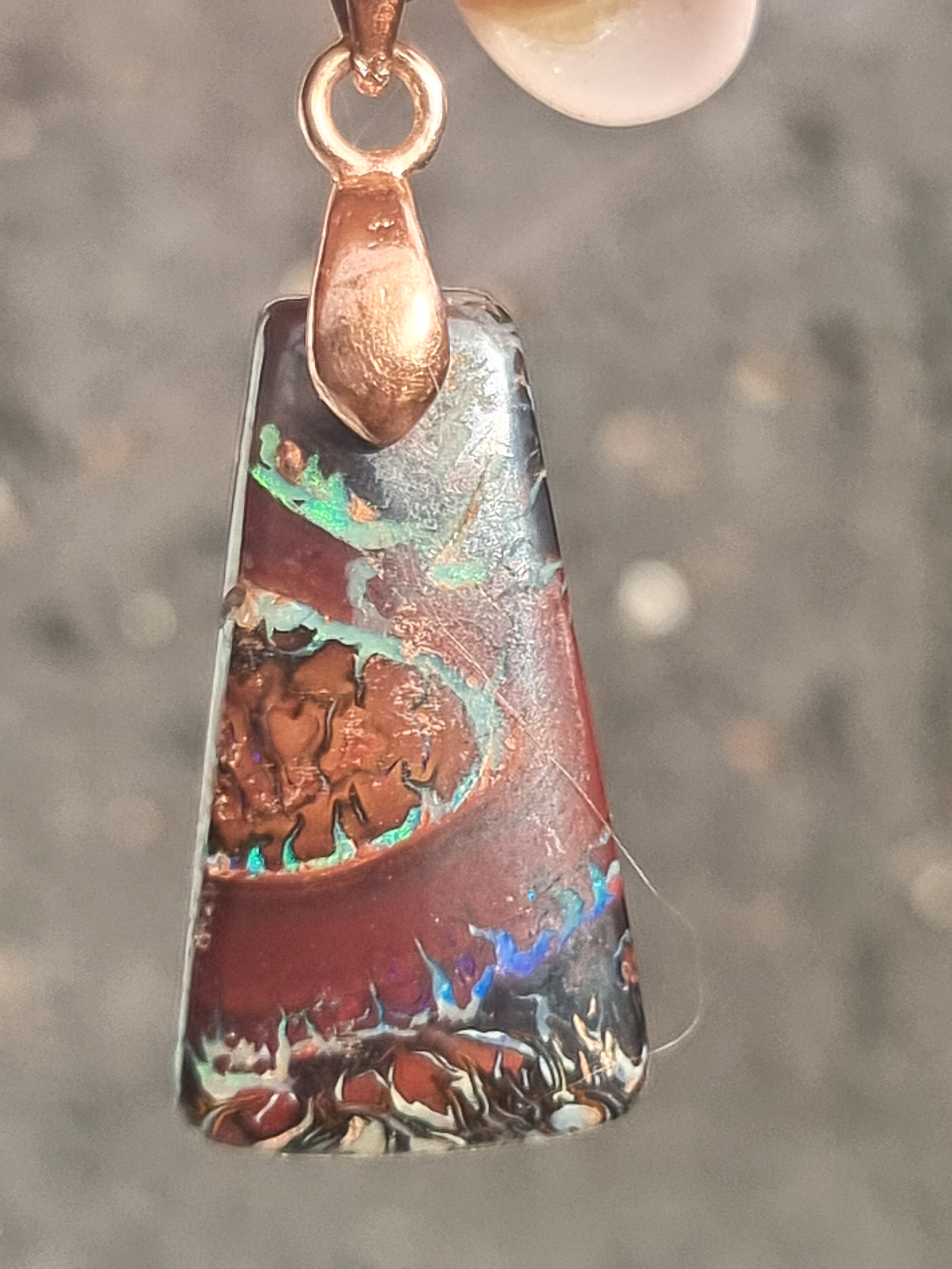 Boulder Opal pendant