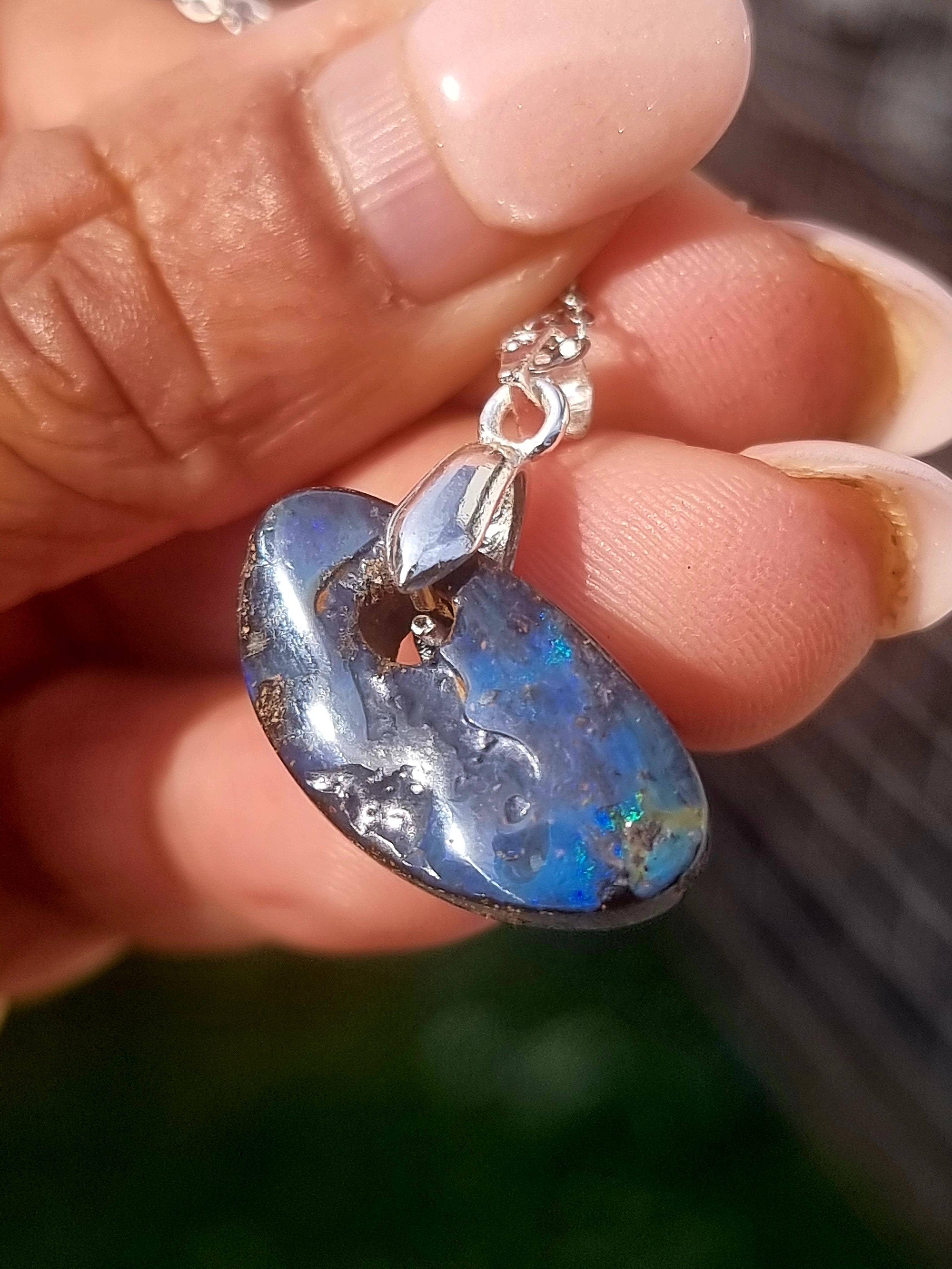 Boulder Opal Pendant