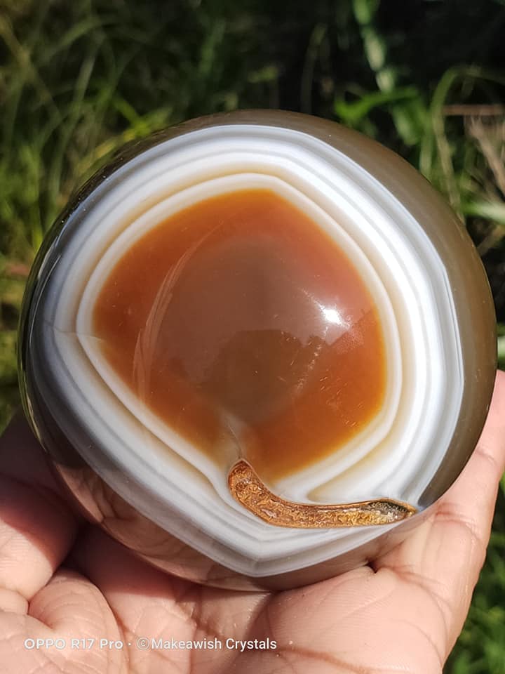 Banded Agate sphere