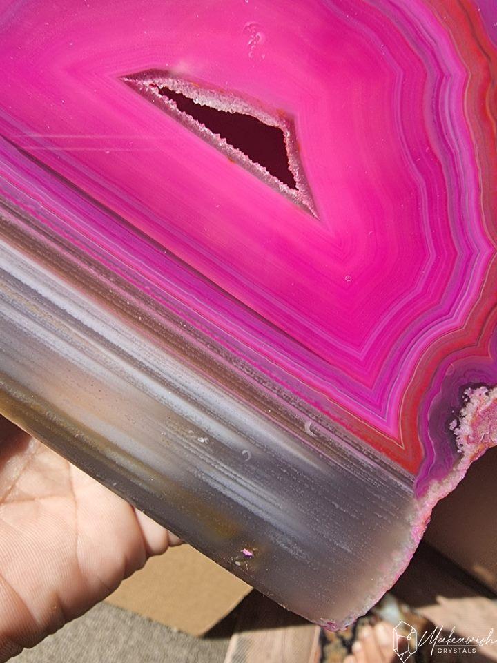 Stunning Agate Candle holder Brazil