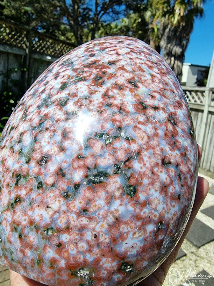 Pink Ocean Jasper Freeform