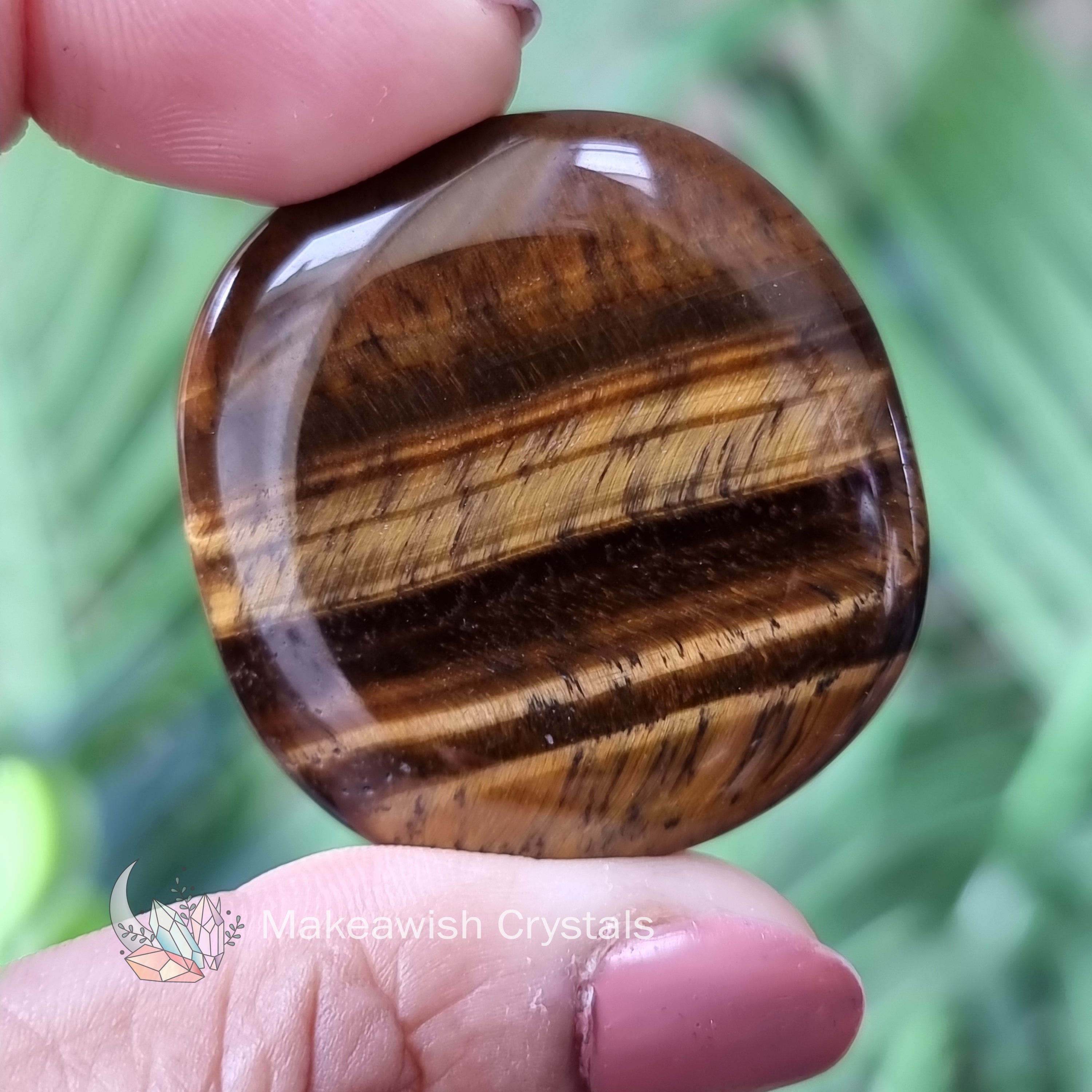 Tigers Eye Flatstone