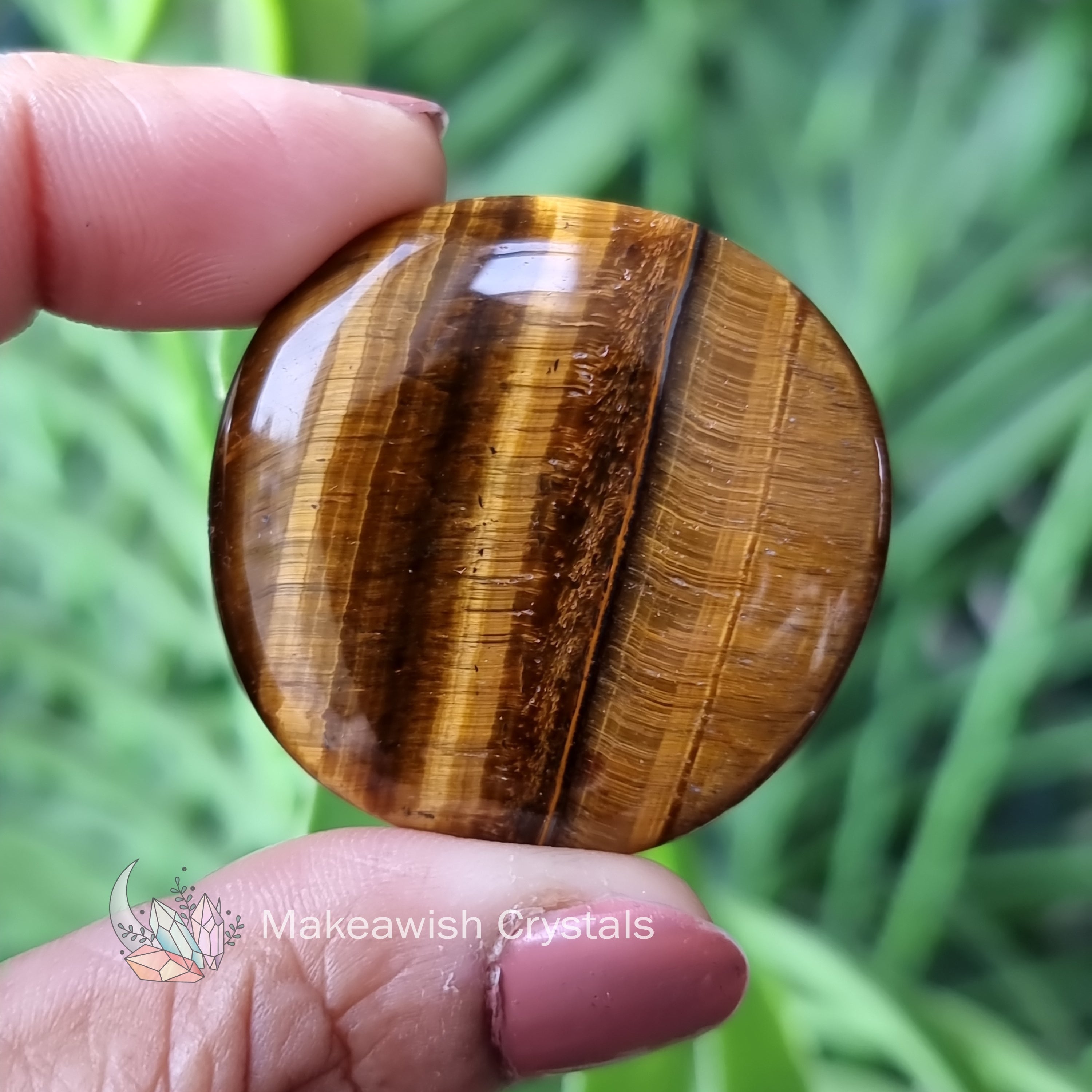Tigers Eye Flatstone
