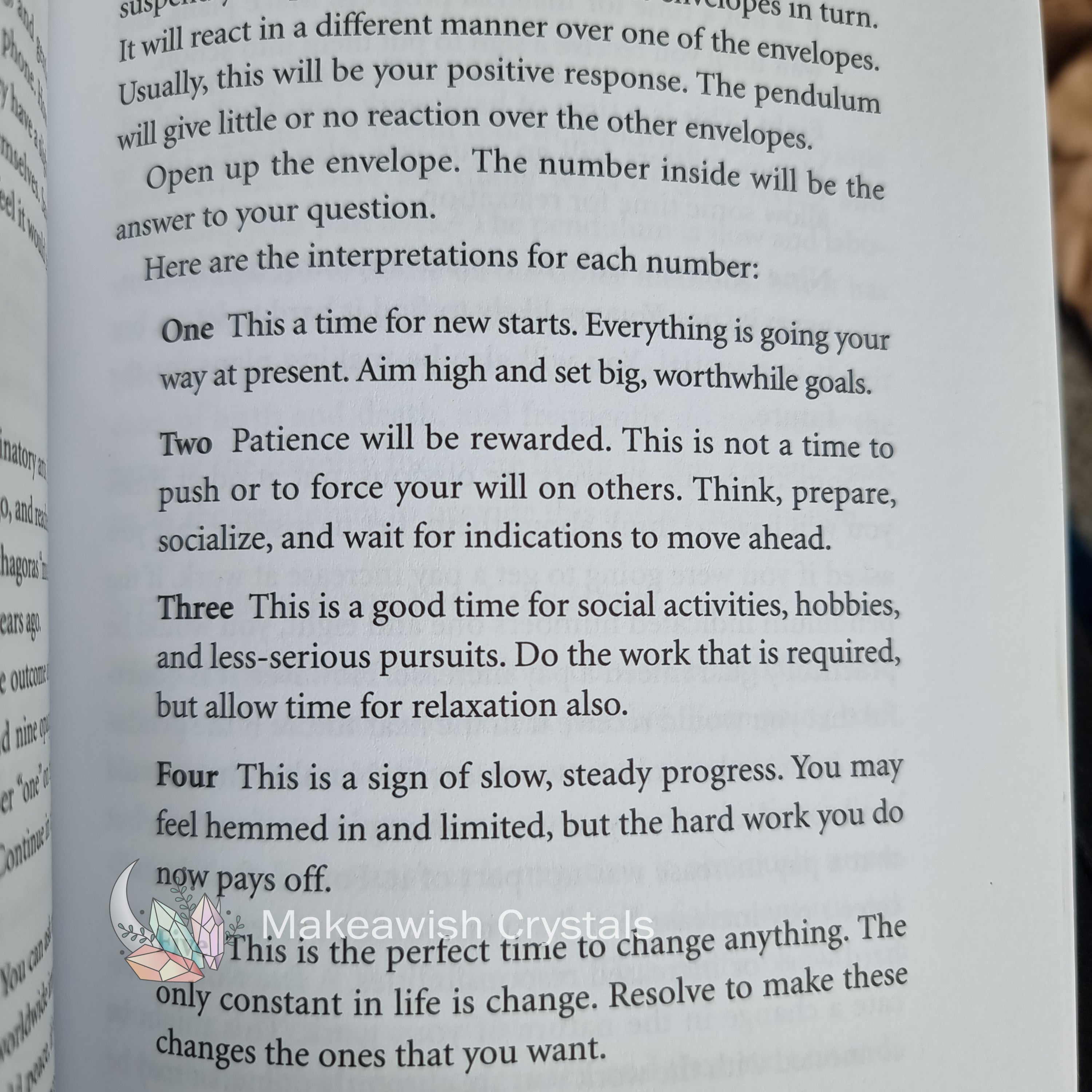 Pendulum Magic Crystal Healing