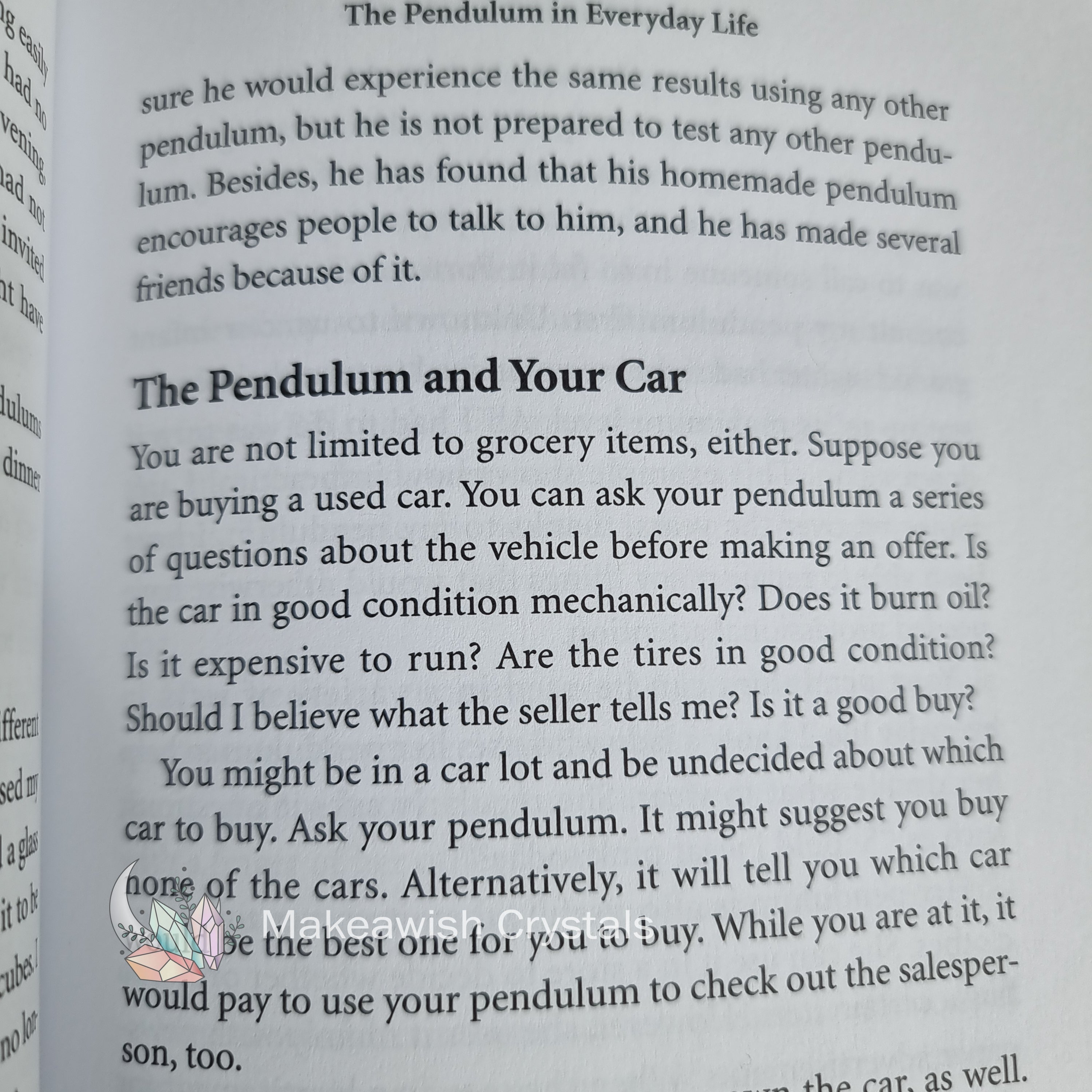 Pendulum Magic Crystal Healing