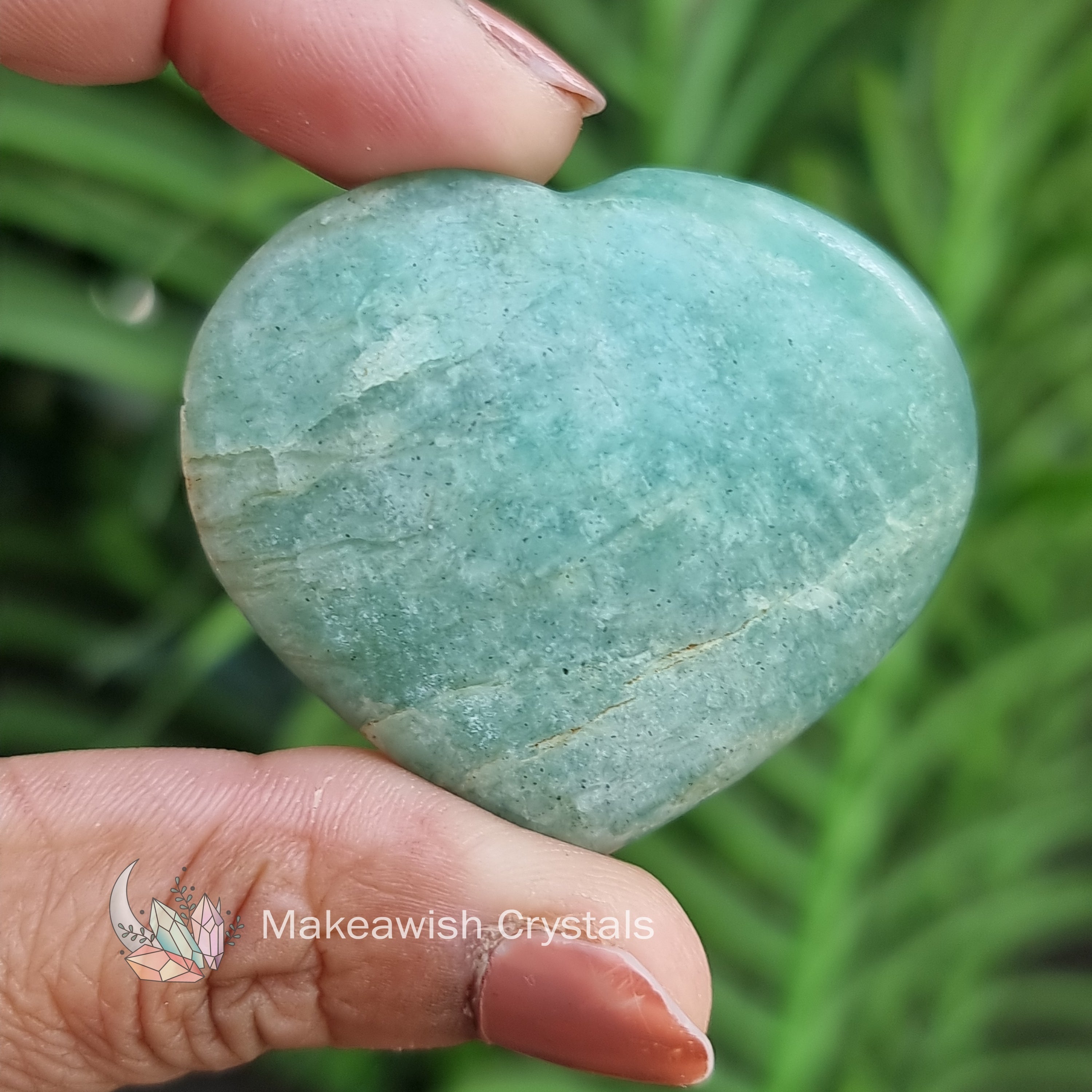 Amazonite Heart