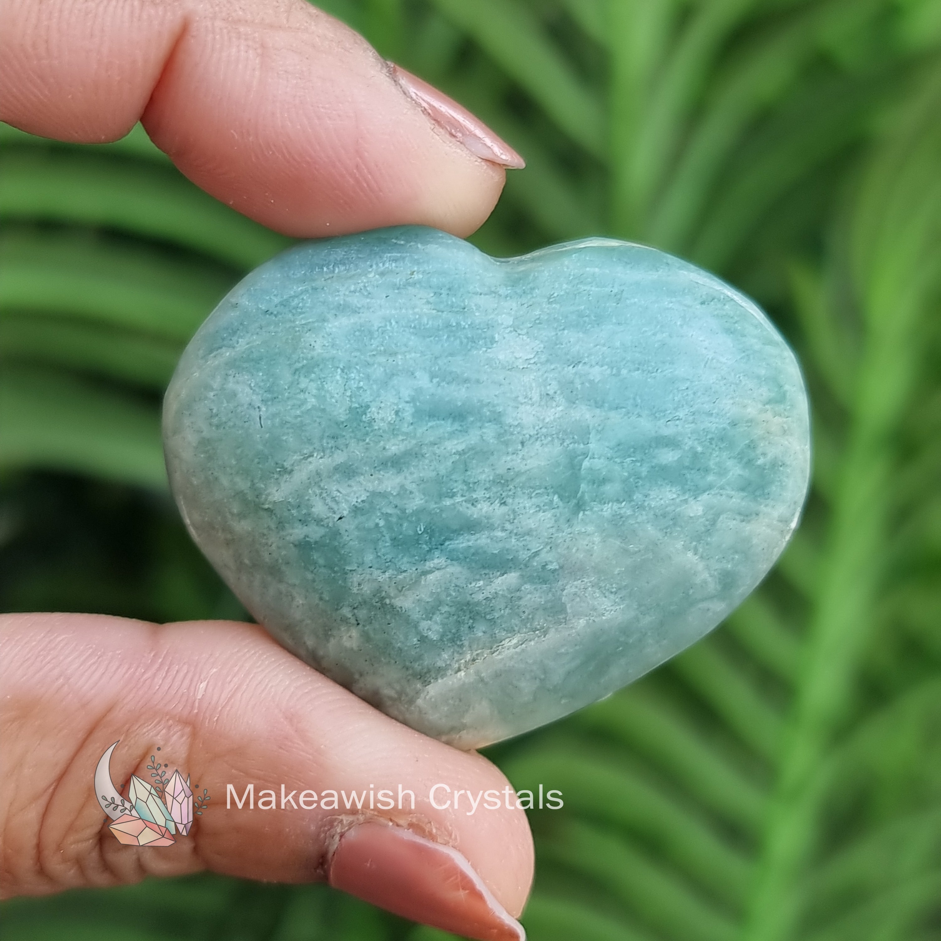 Amazonite Heart