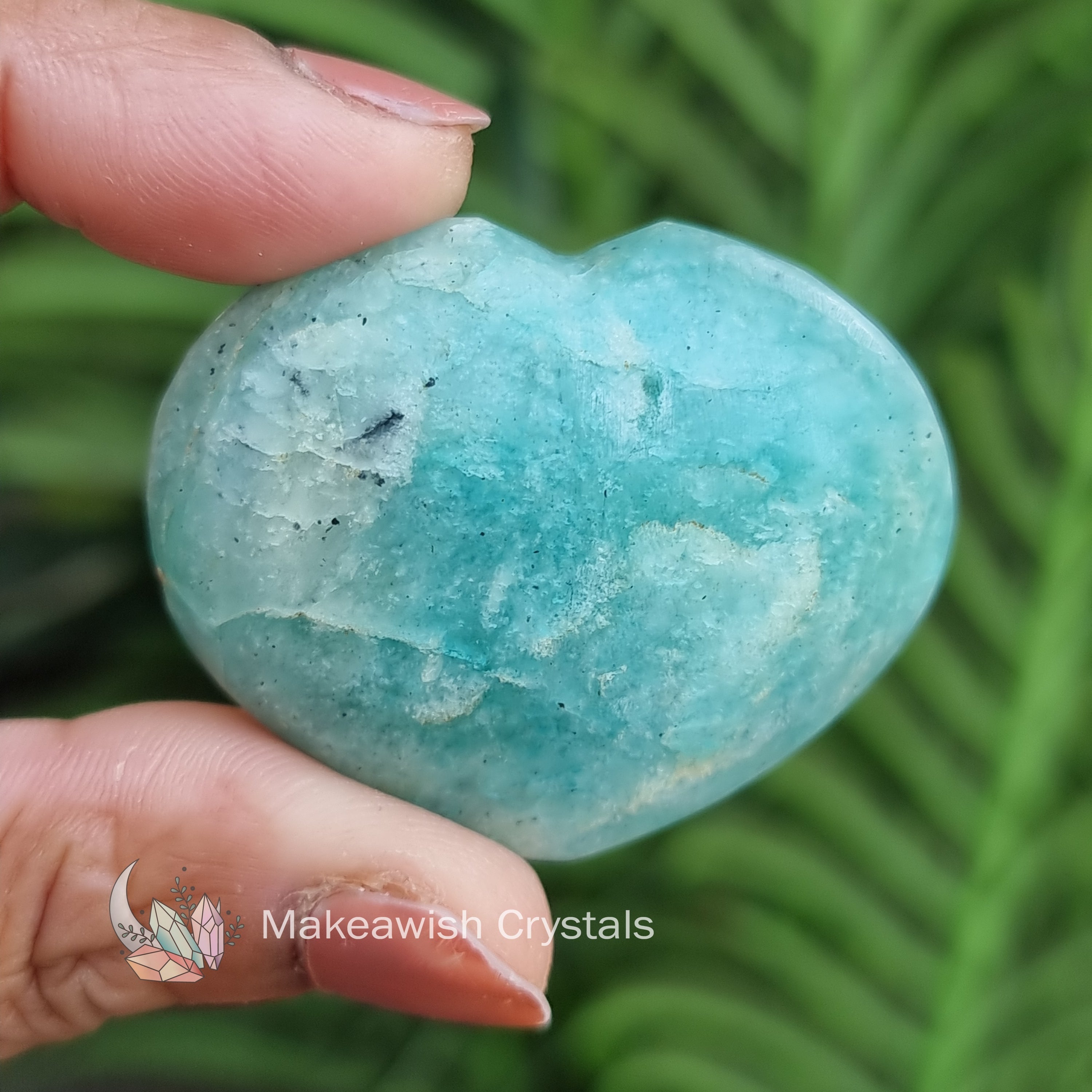 Amazonite Heart