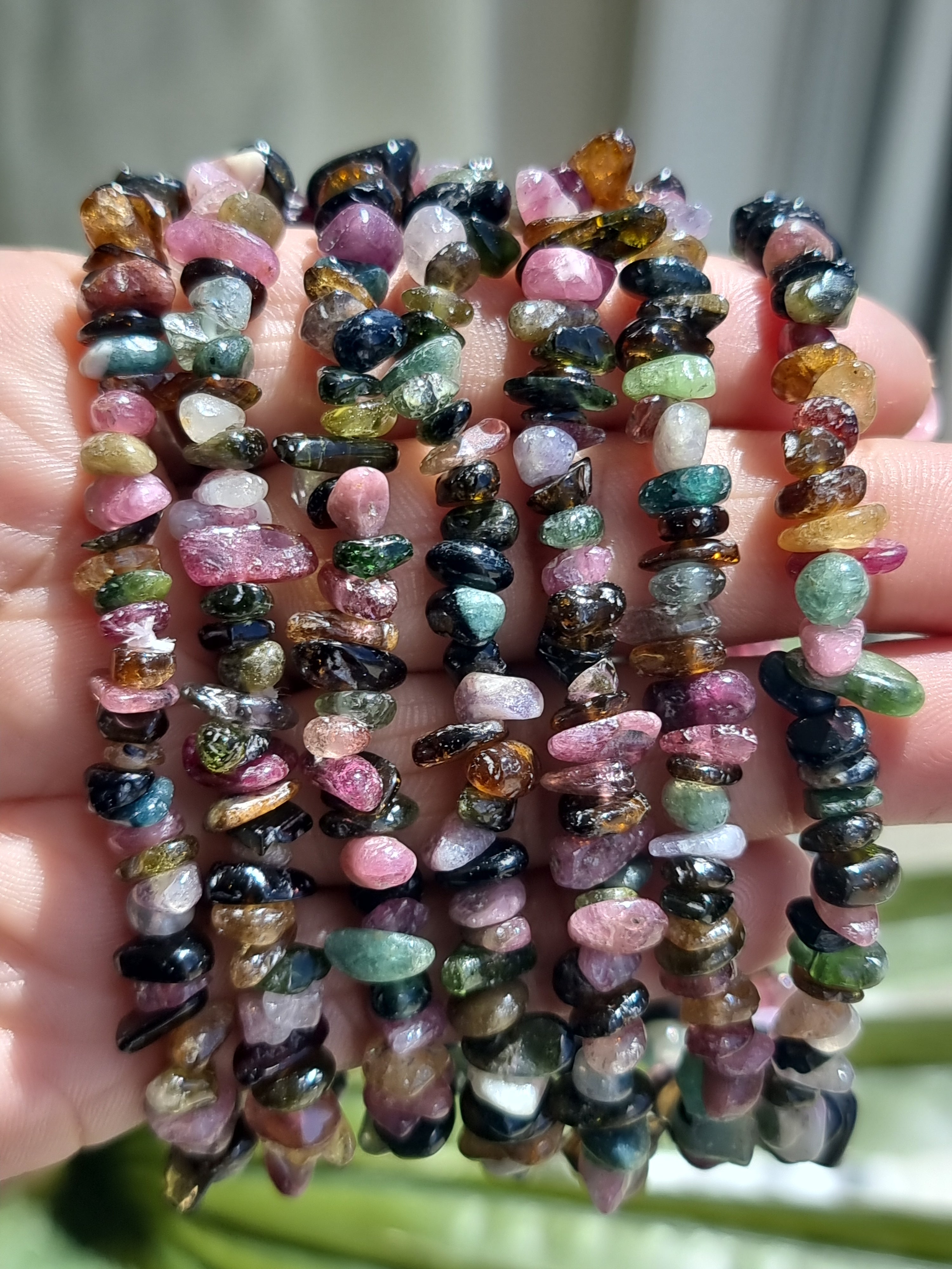 Tourmaline Chip Bracelet