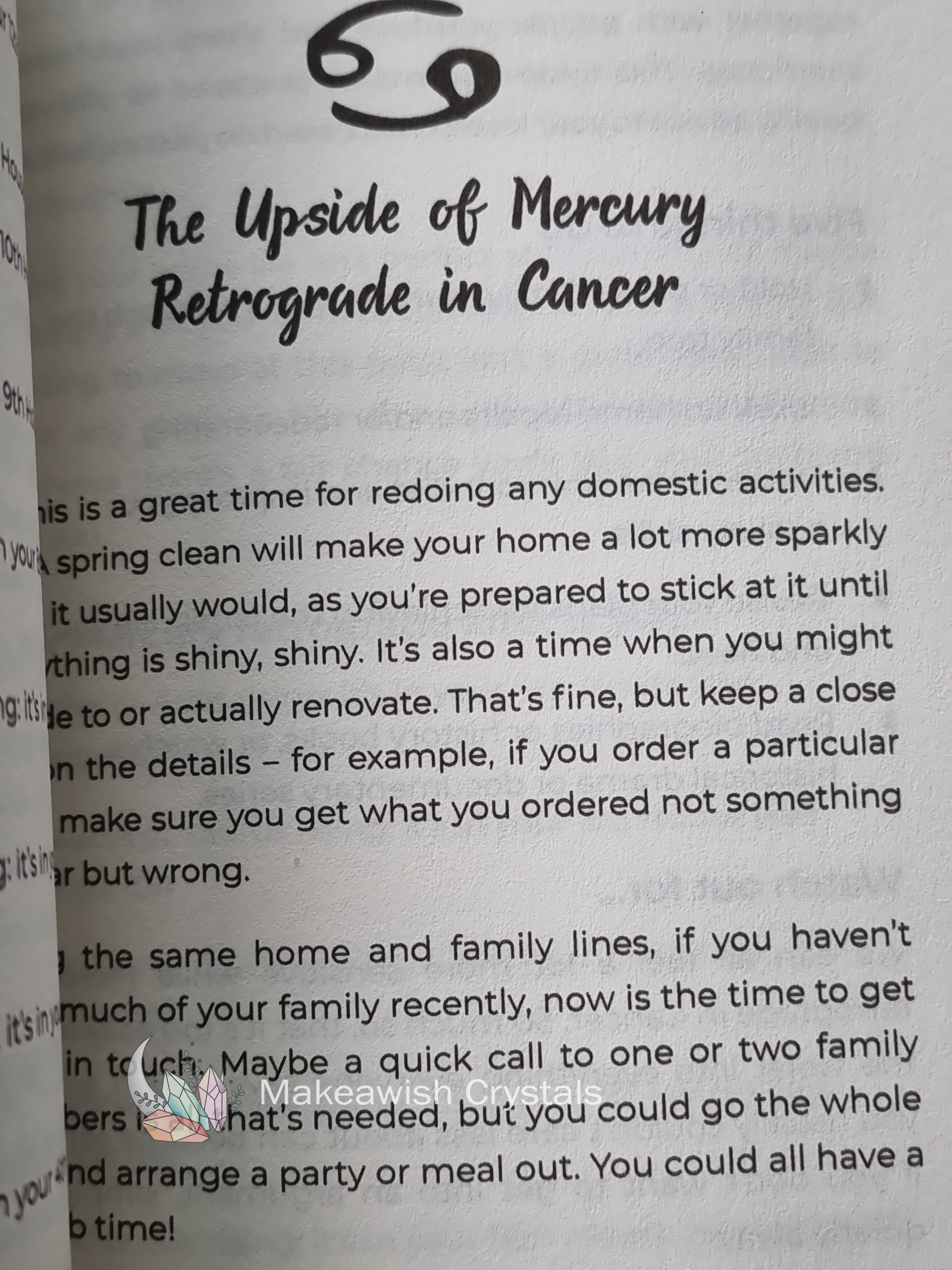The Mercury Retrograde Book