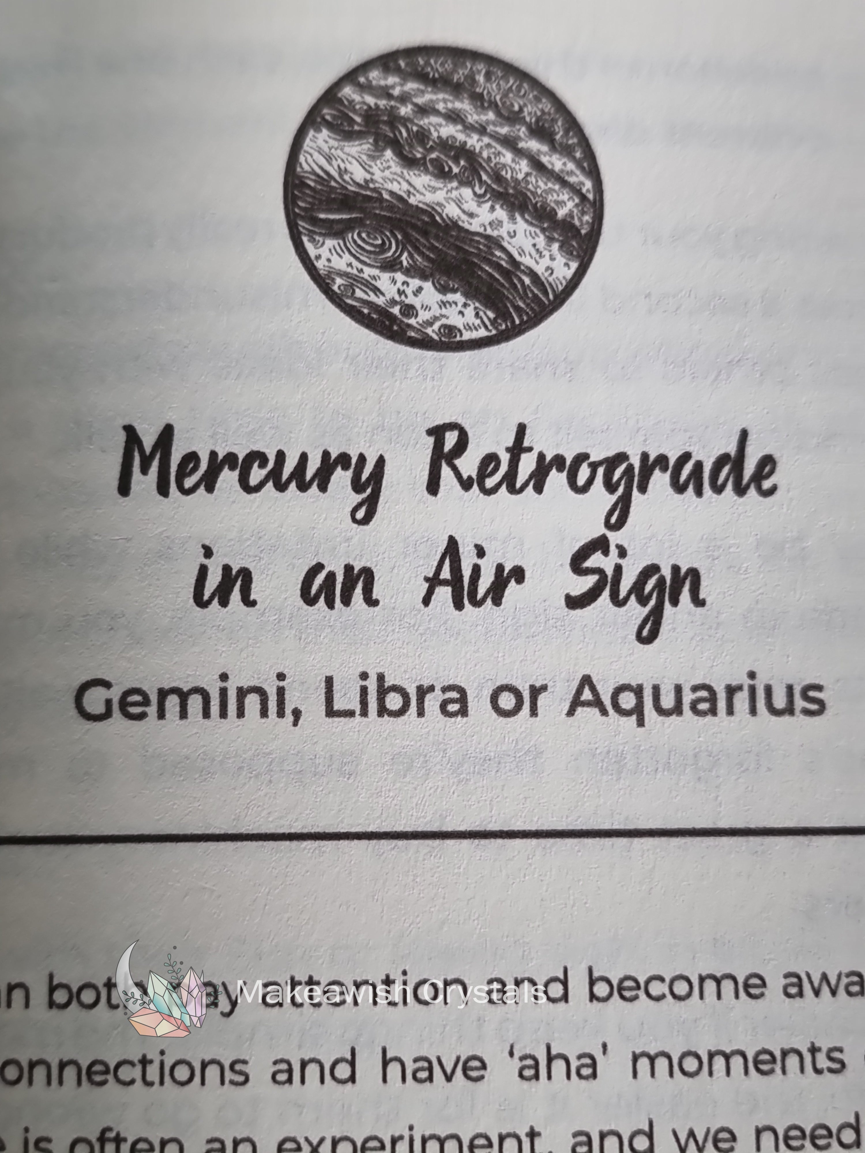 The Mercury Retrograde Book